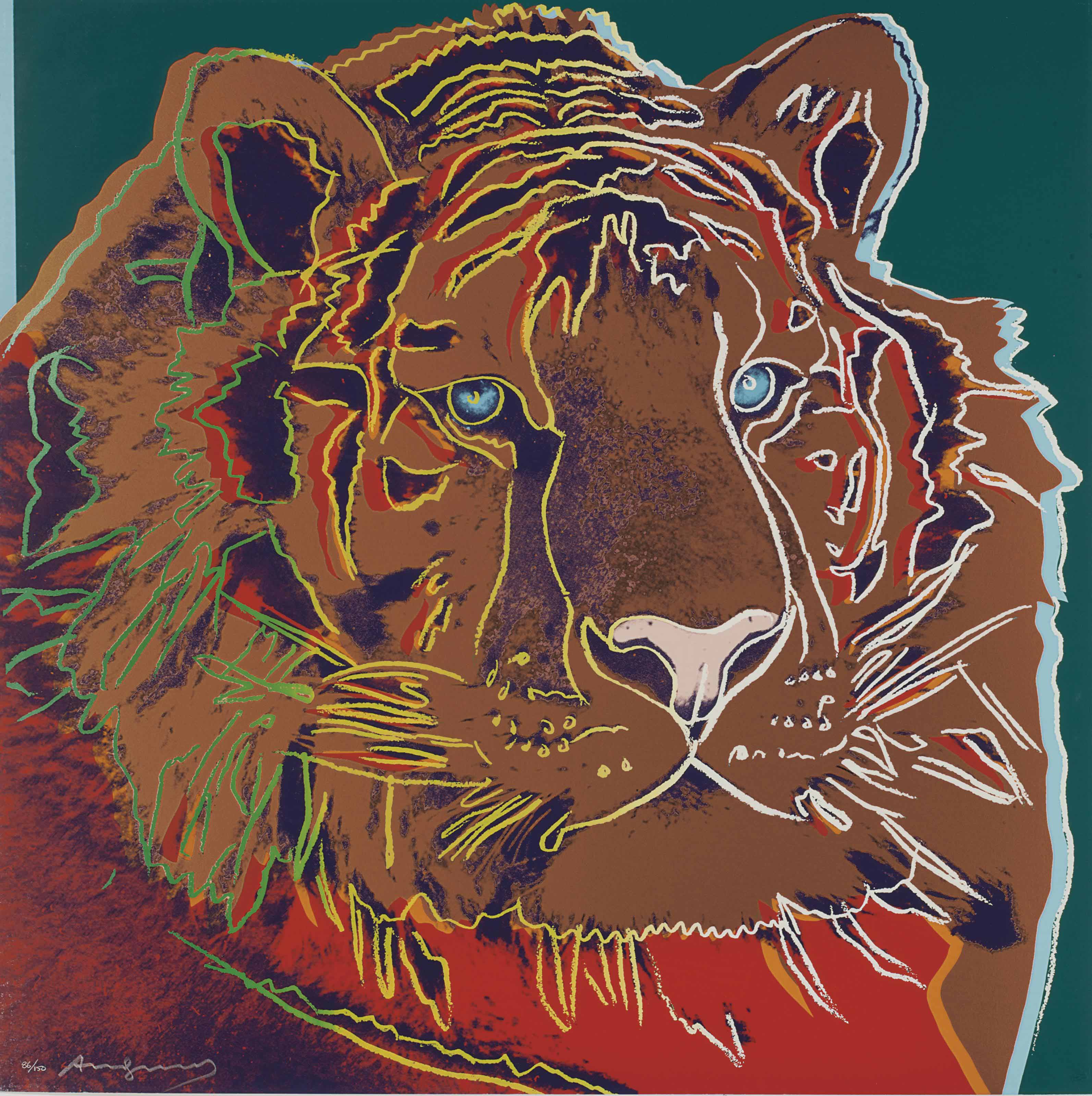 Andy Warhol — Сибирский тигр, представитель исчезающего вида (F. & S. II.297)