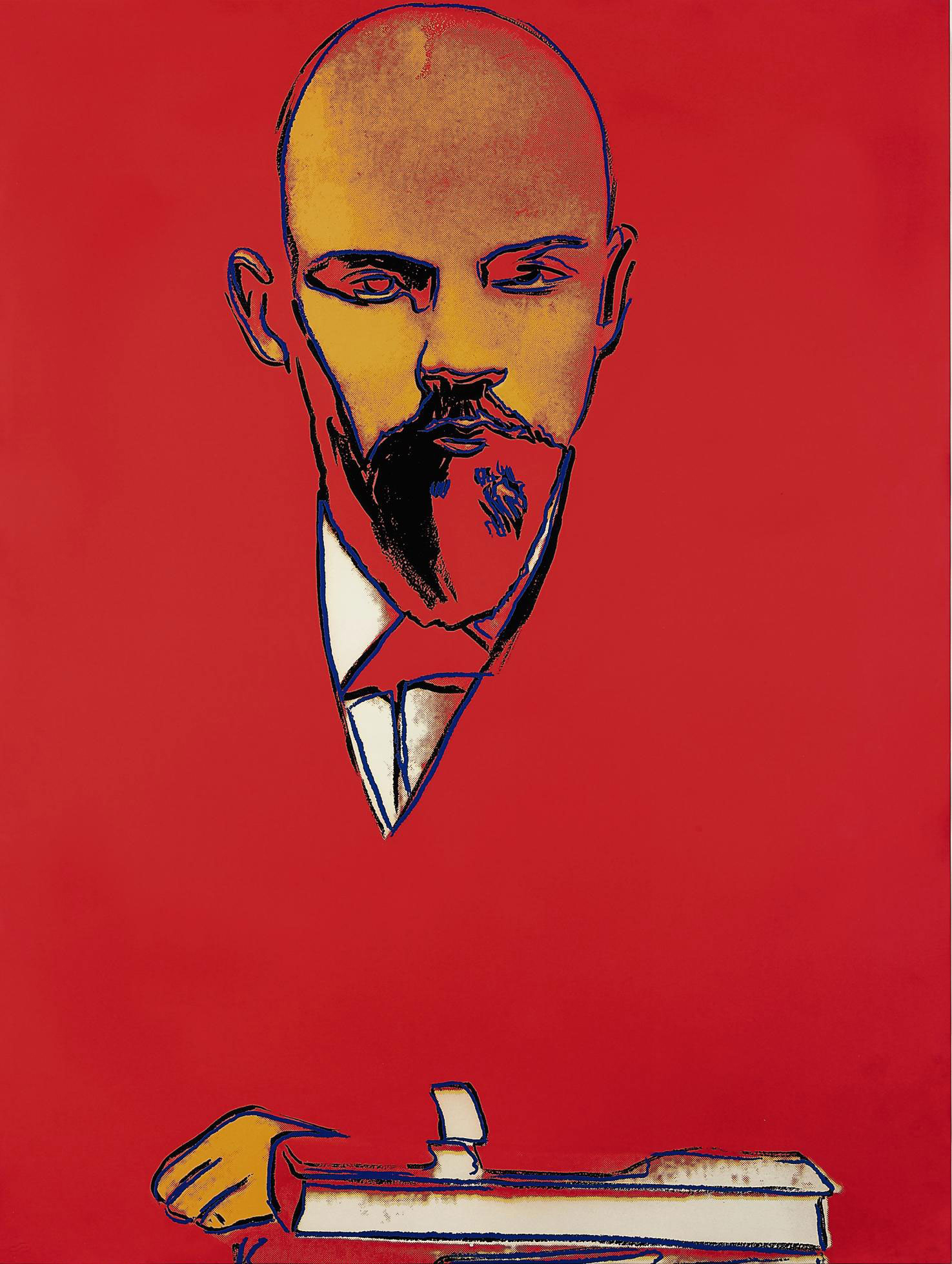 Andy Warhol — Красный Ленин (F. & S. II.403)
