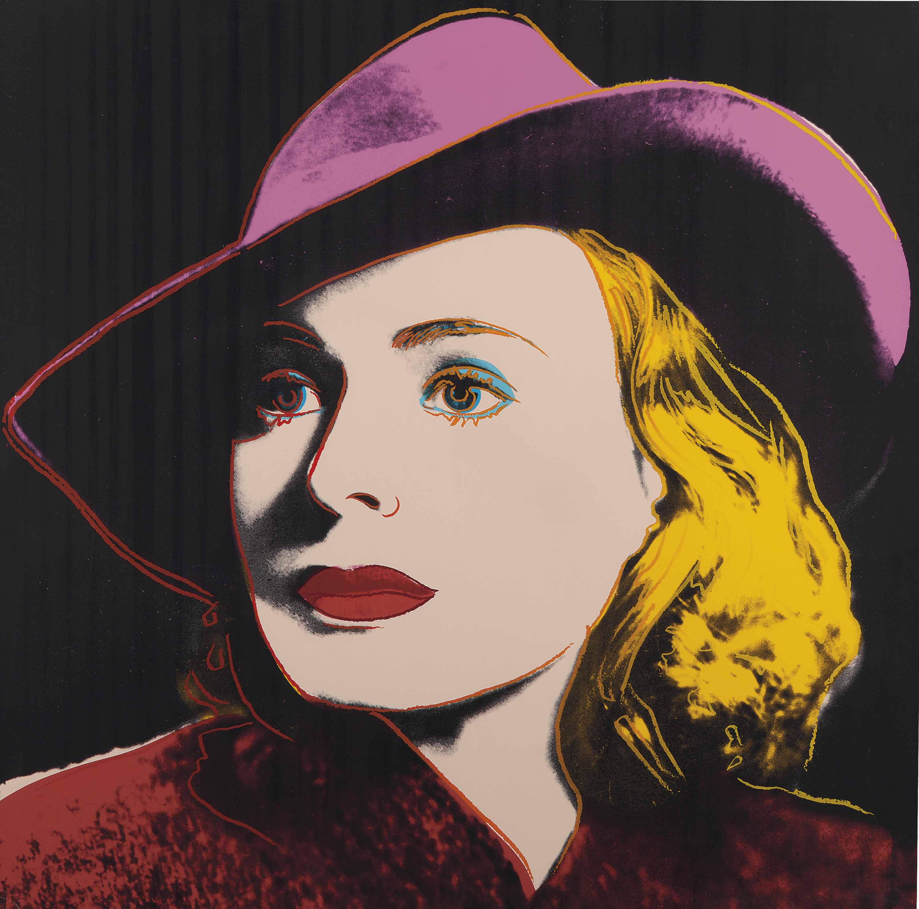 Andy Warhol — Ингрид Бергман в шляпе, от Ингрид Бергман