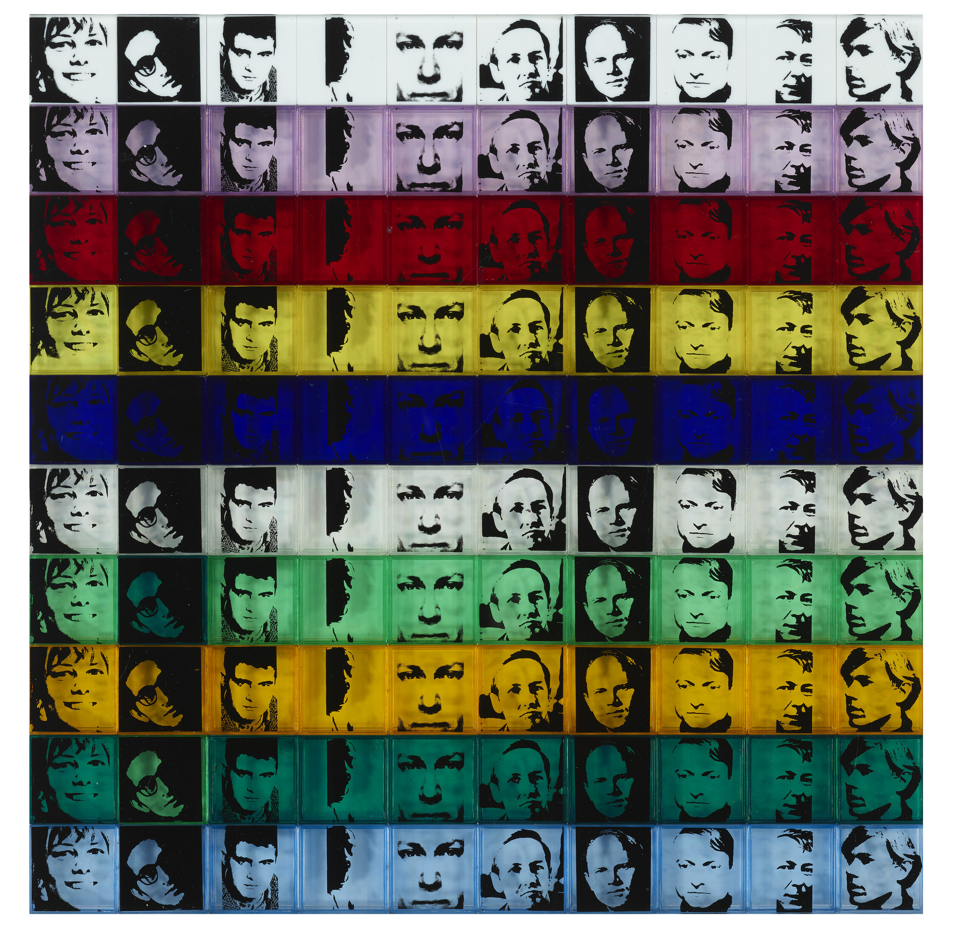 Andy Warhol — Портреты художников, из десяти, выполненных Лео Кастелли, изображение 1