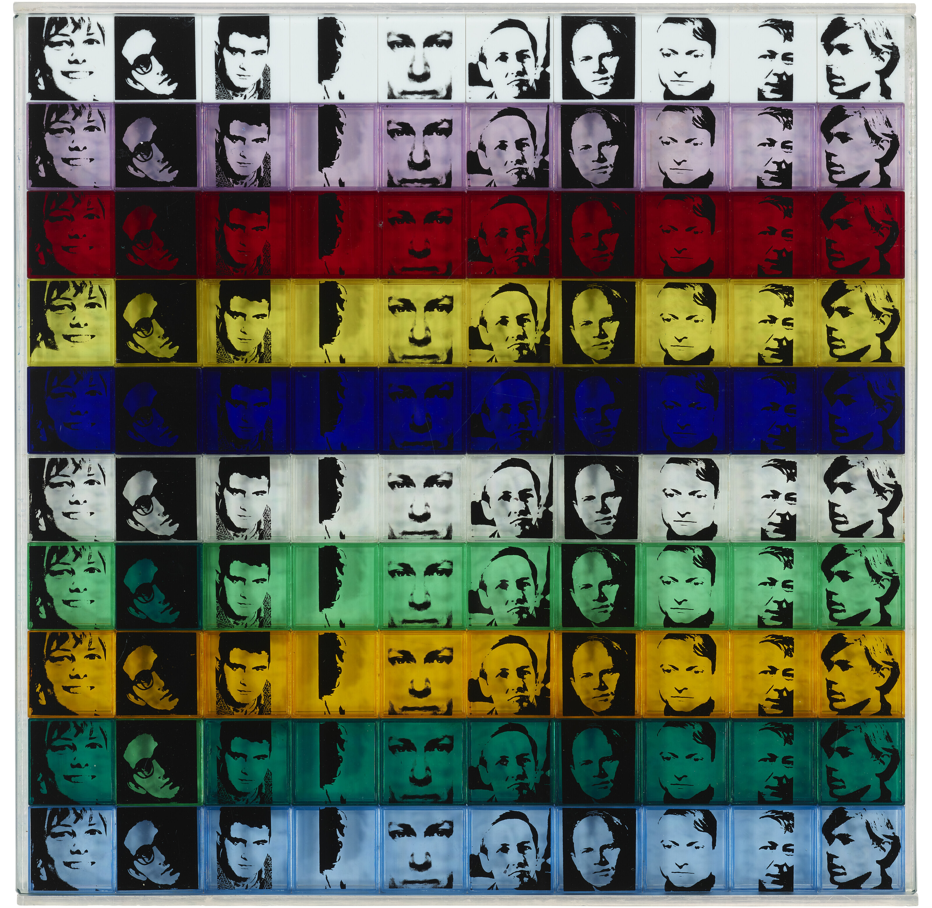 Andy Warhol — Портреты художников, из десяти, выполненных Лео Кастелли, изображение 2
