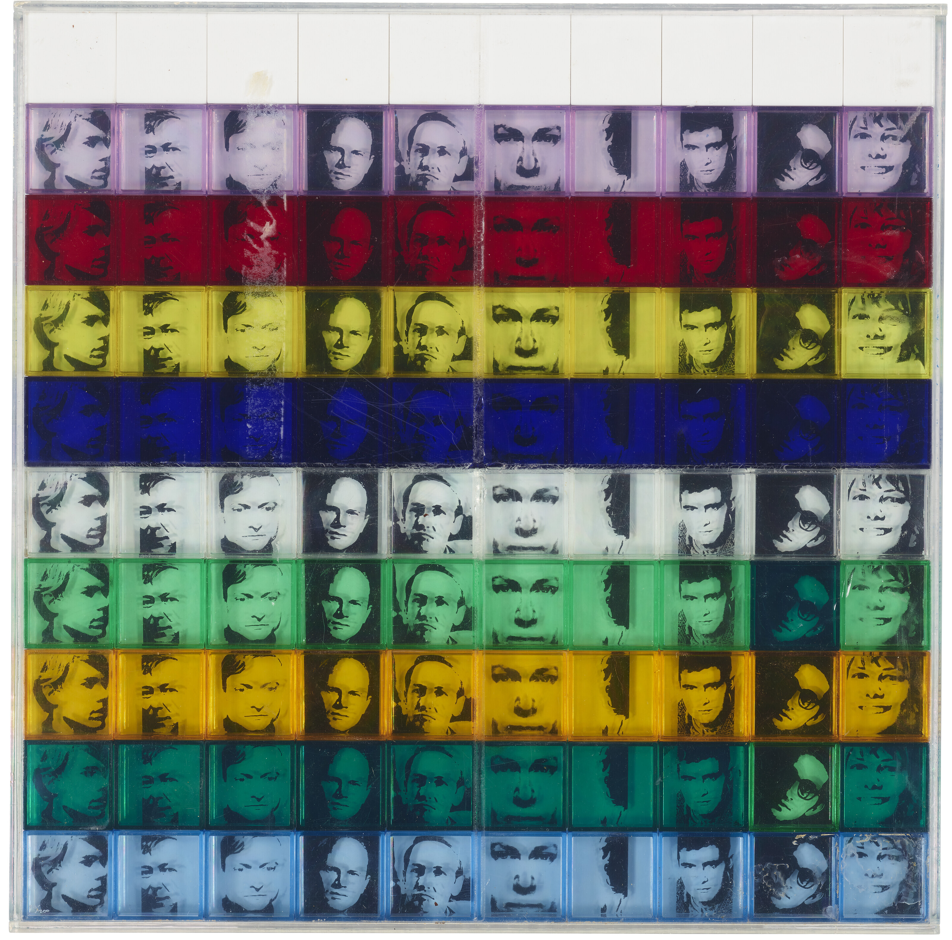 Andy Warhol — Портреты художников, из десяти, выполненных Лео Кастелли, изображение 3