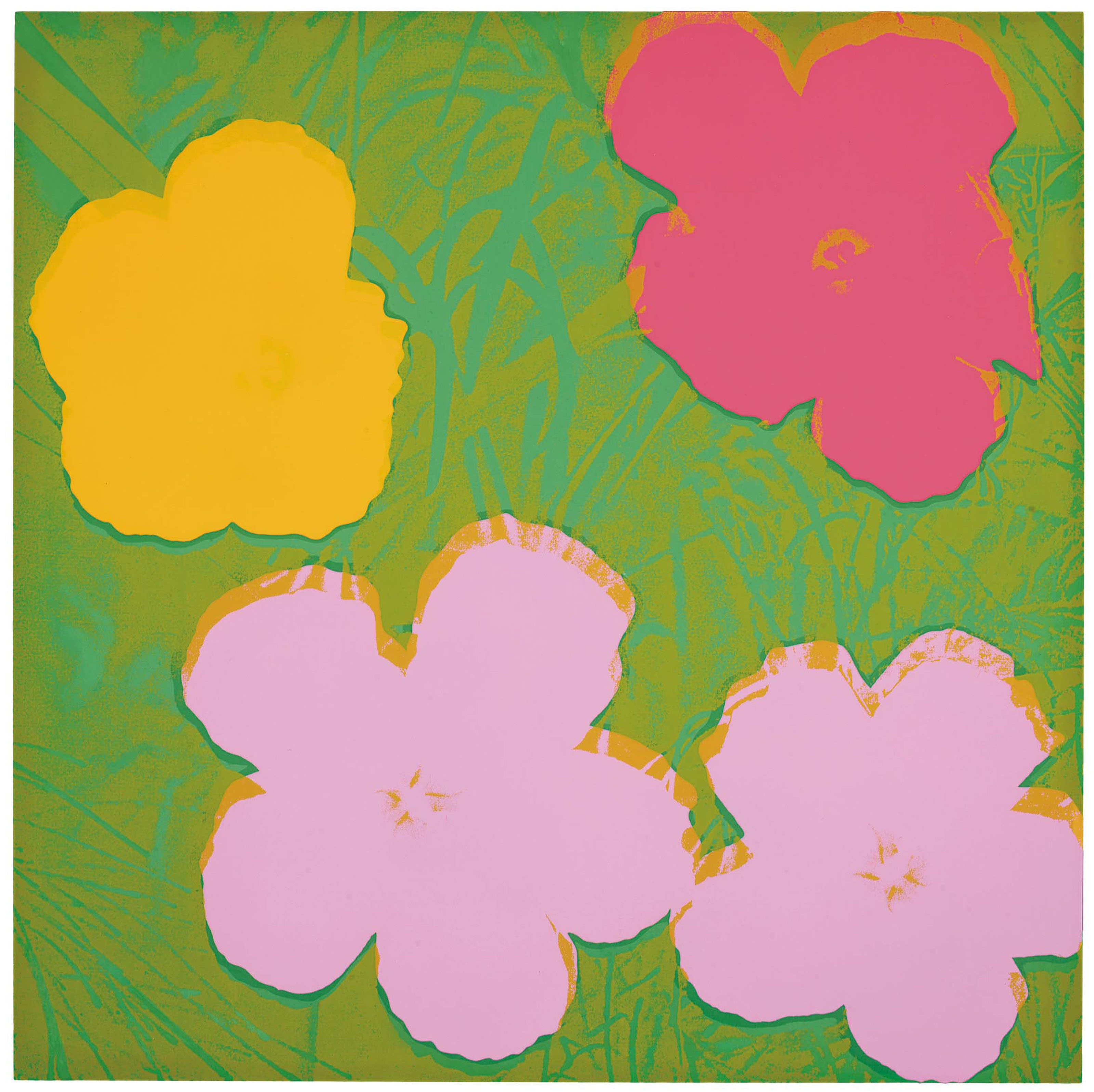 Andy Warhol — Цветы: одна тарелка (F.&S II.68)