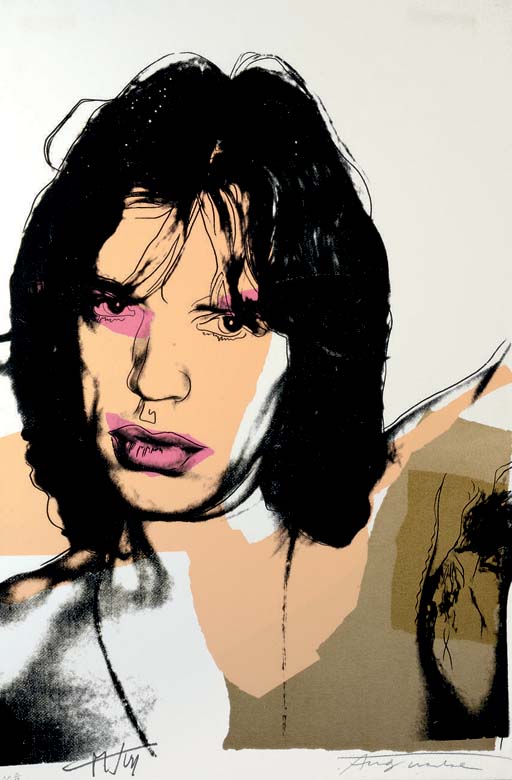 Andy Warhol — Мик Джаггер (F. & S. 143)