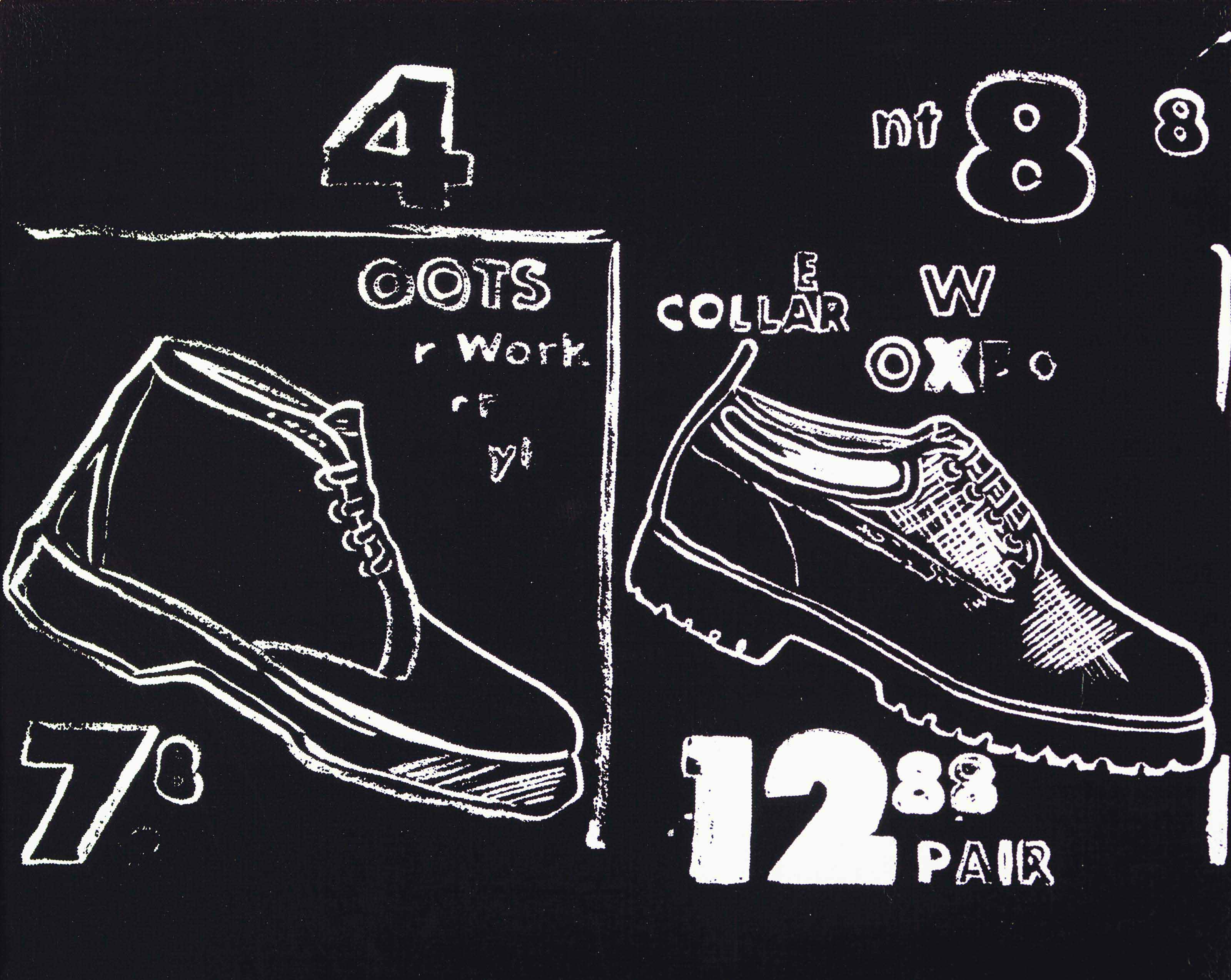 Andy Warhol — Рабочие ботинки