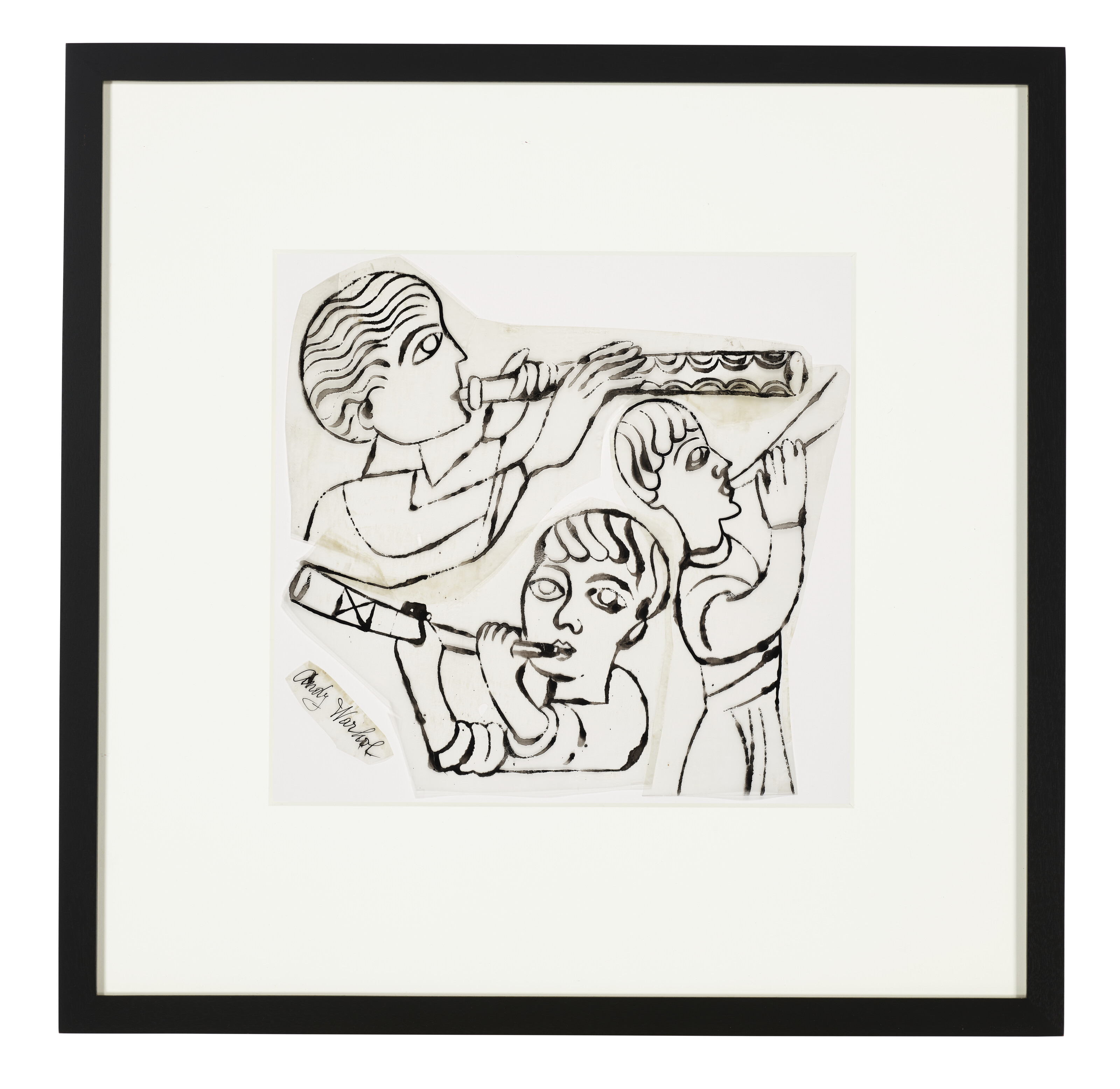 Andy Warhol — Обложка для альбома "Trombone By Three, Jay Jay Johnson, Kai Winding, Bennie Green", выпущенного лейблом Prestige Records., изображение 2