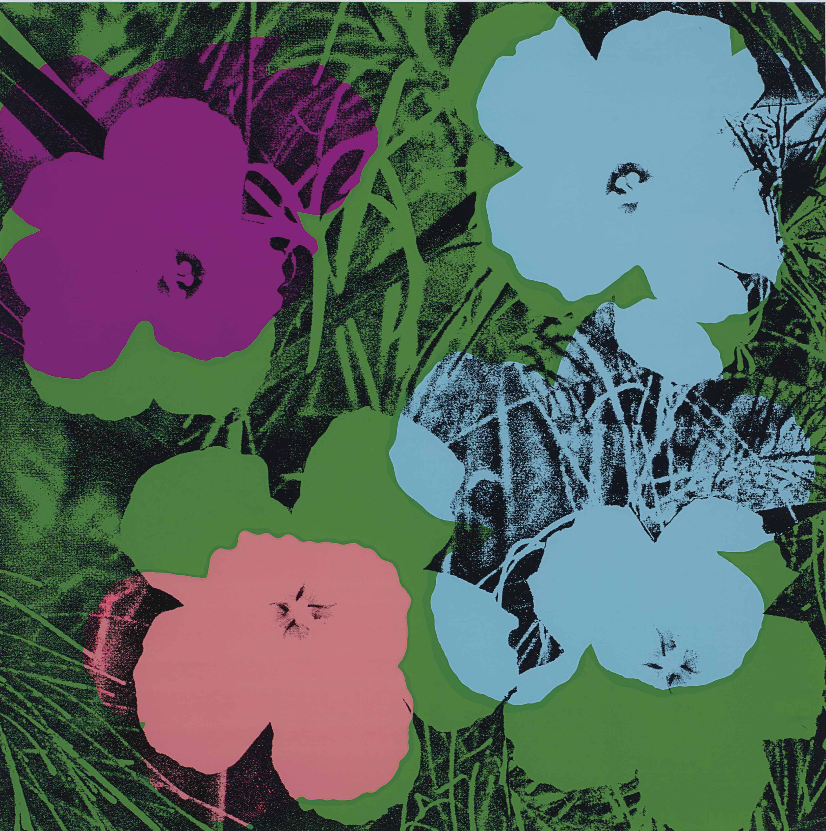 Andy Warhol — Цветы: одна тарелка