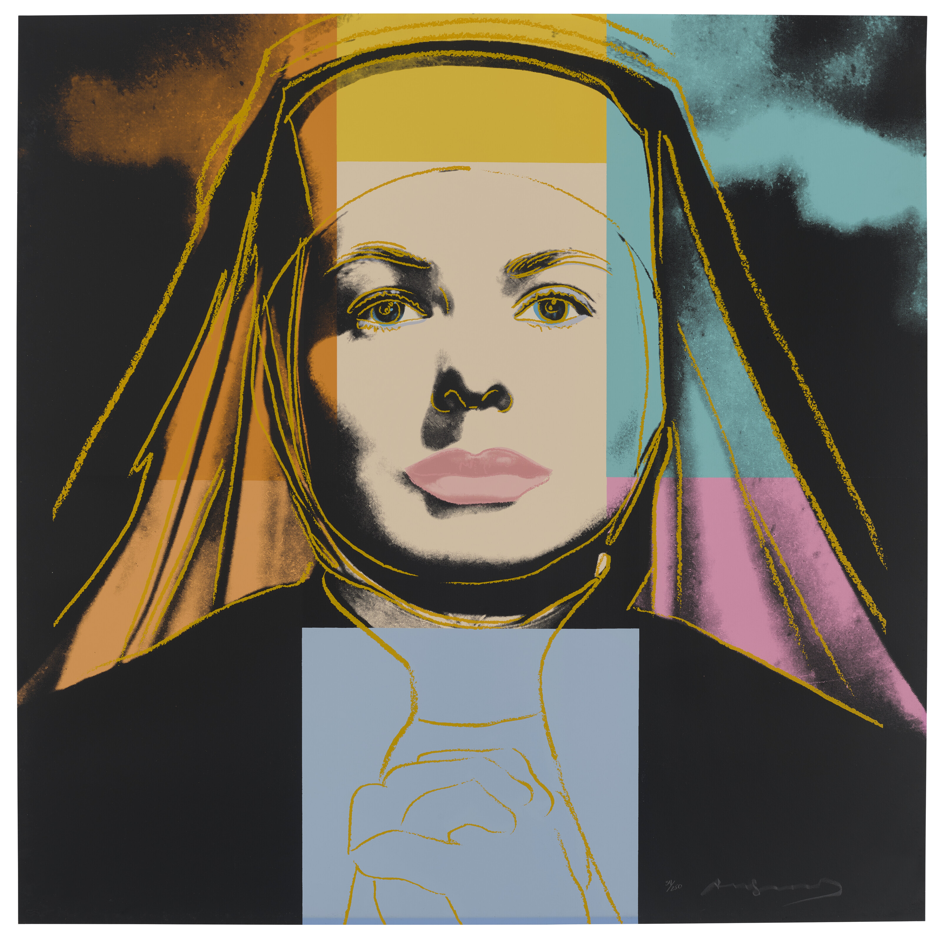 Andy Warhol — Монахиня, от: Ингрид Бергман