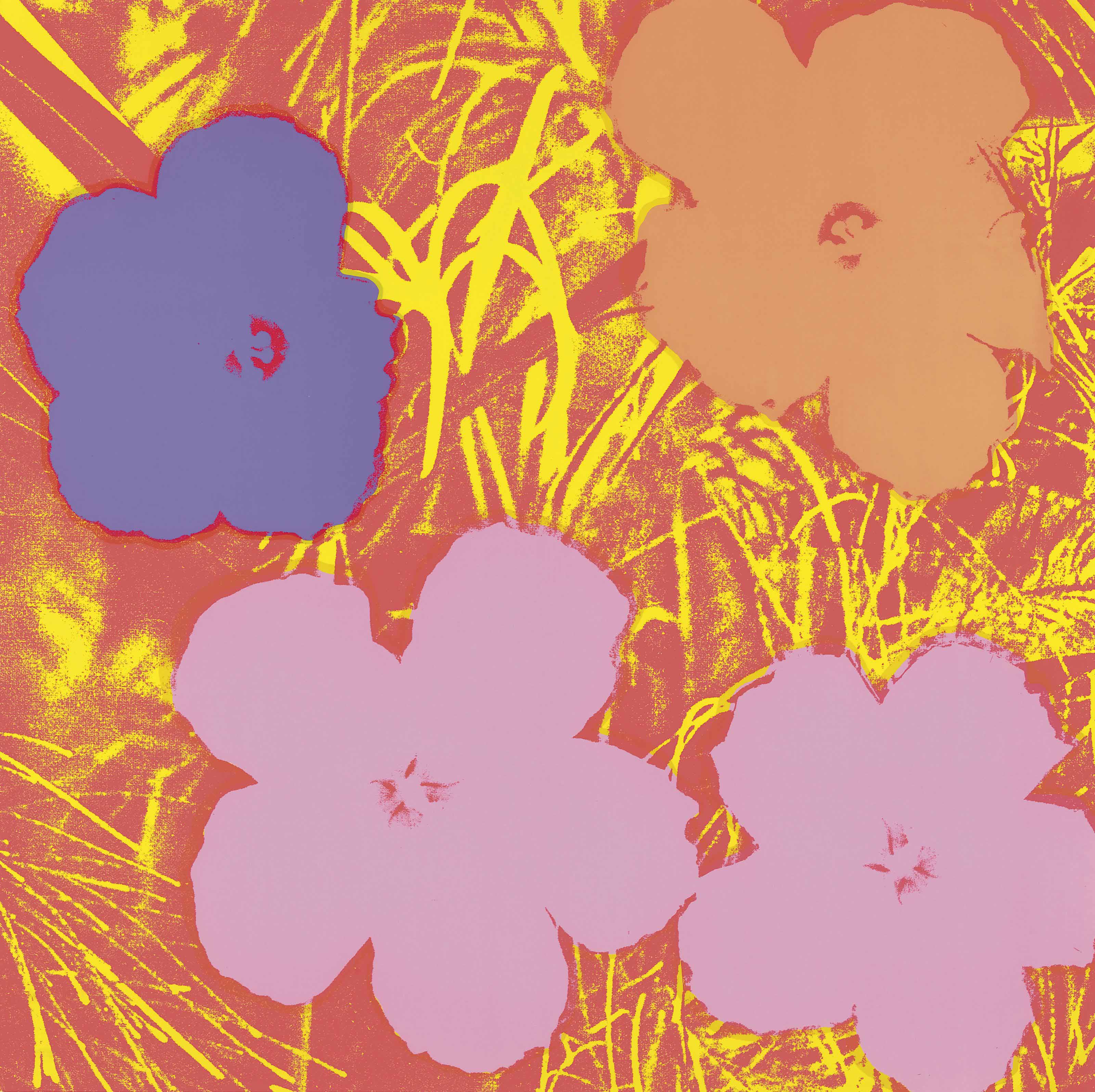 Andy Warhol — Цветы : одна тарелка (F. & S. II.69)
