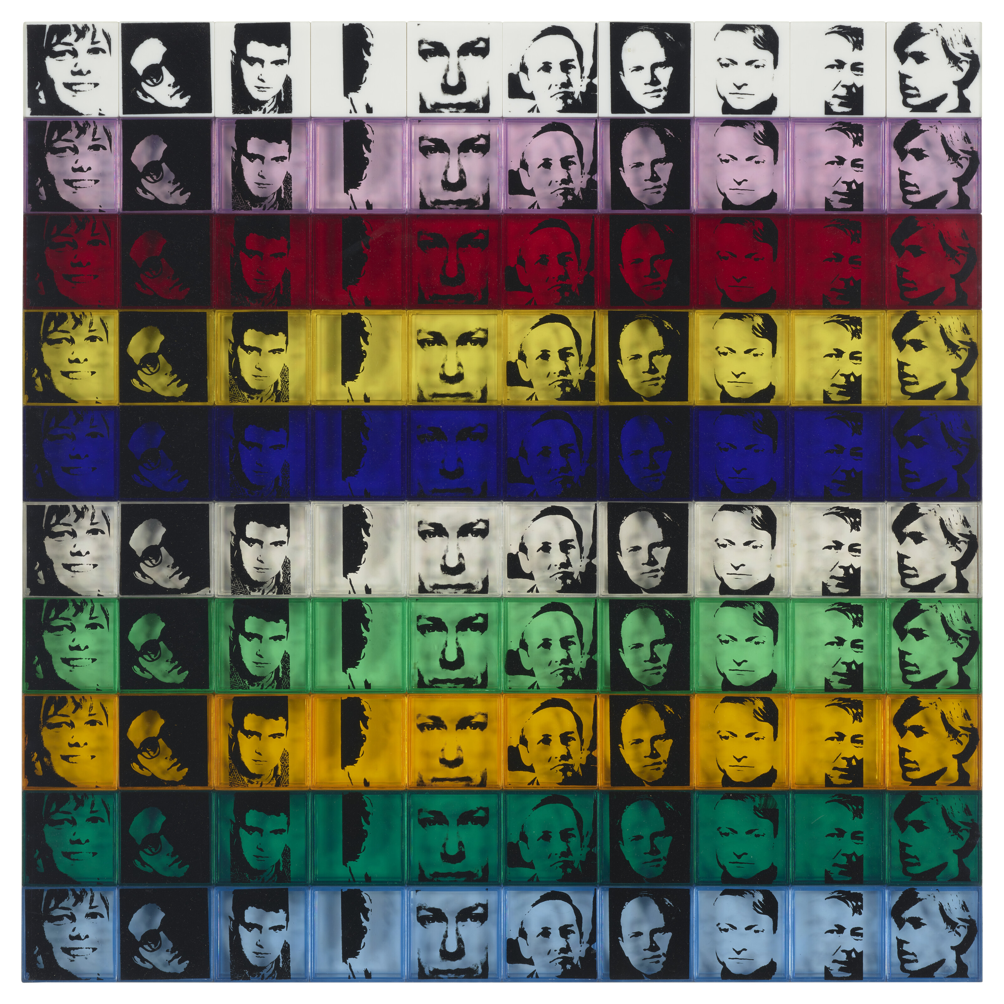 Andy Warhol — Портреты художников, из десяти, выполненных Лео Кастелли, изображение 1