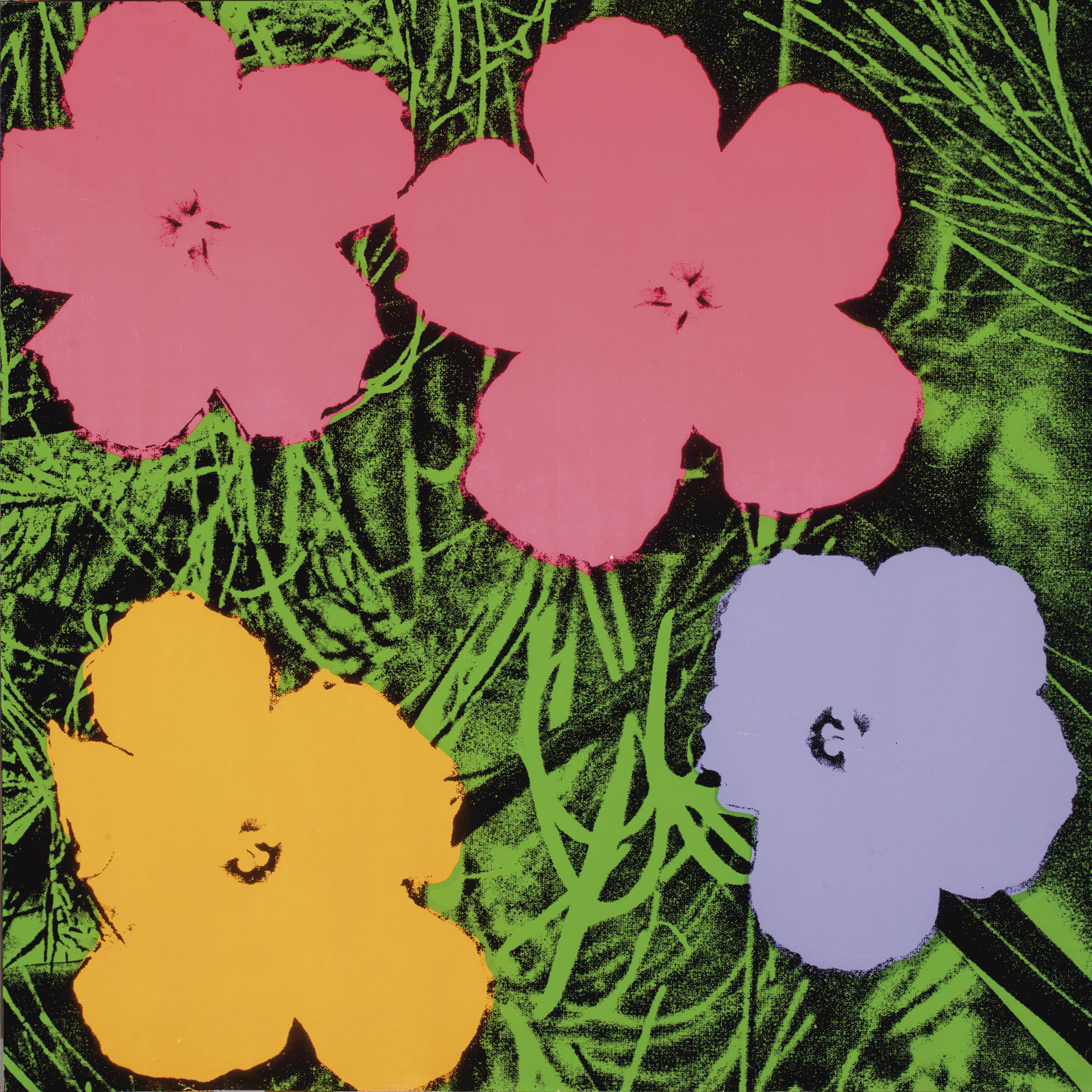 Andy Warhol — Цветы : одна тарелка (F. & S. II.73)