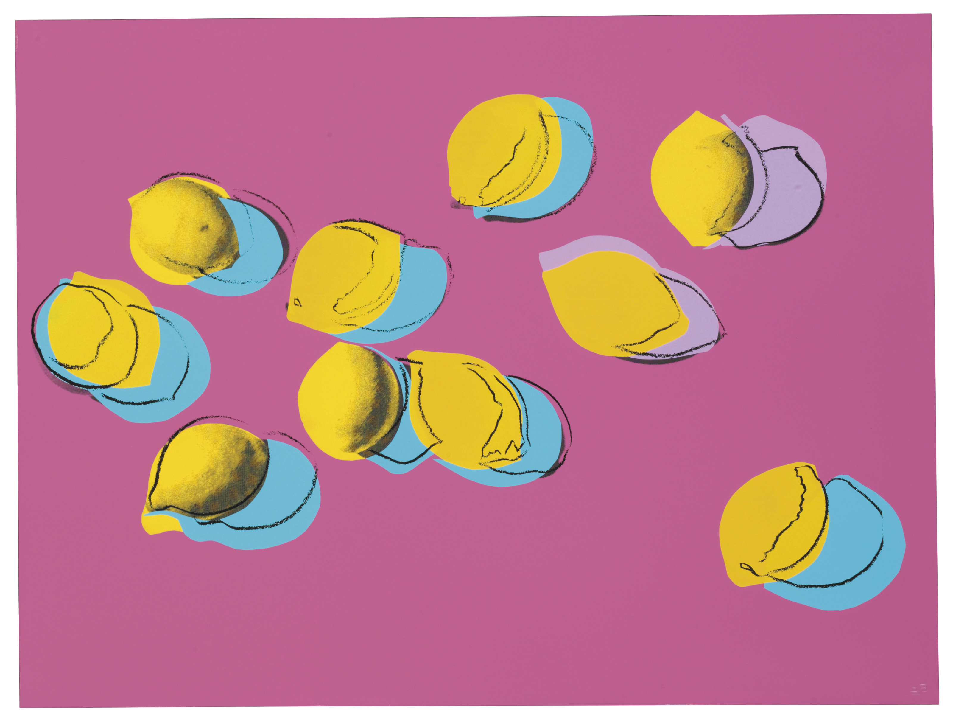 Andy Warhol — Космические фрукты: Лимоны (см. F. & S. II.196)