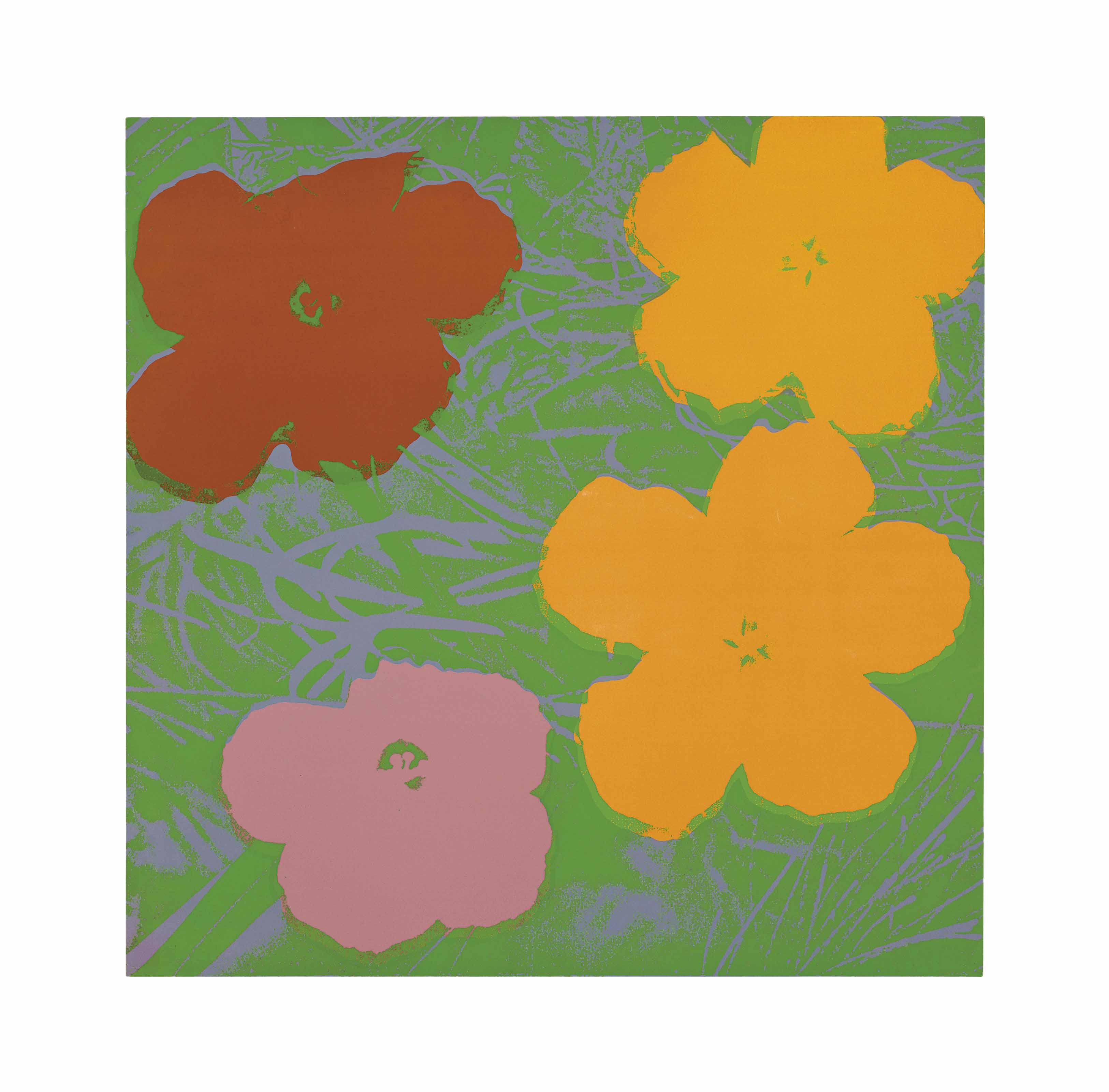 Andy Warhol — Цветы: одна тарелка