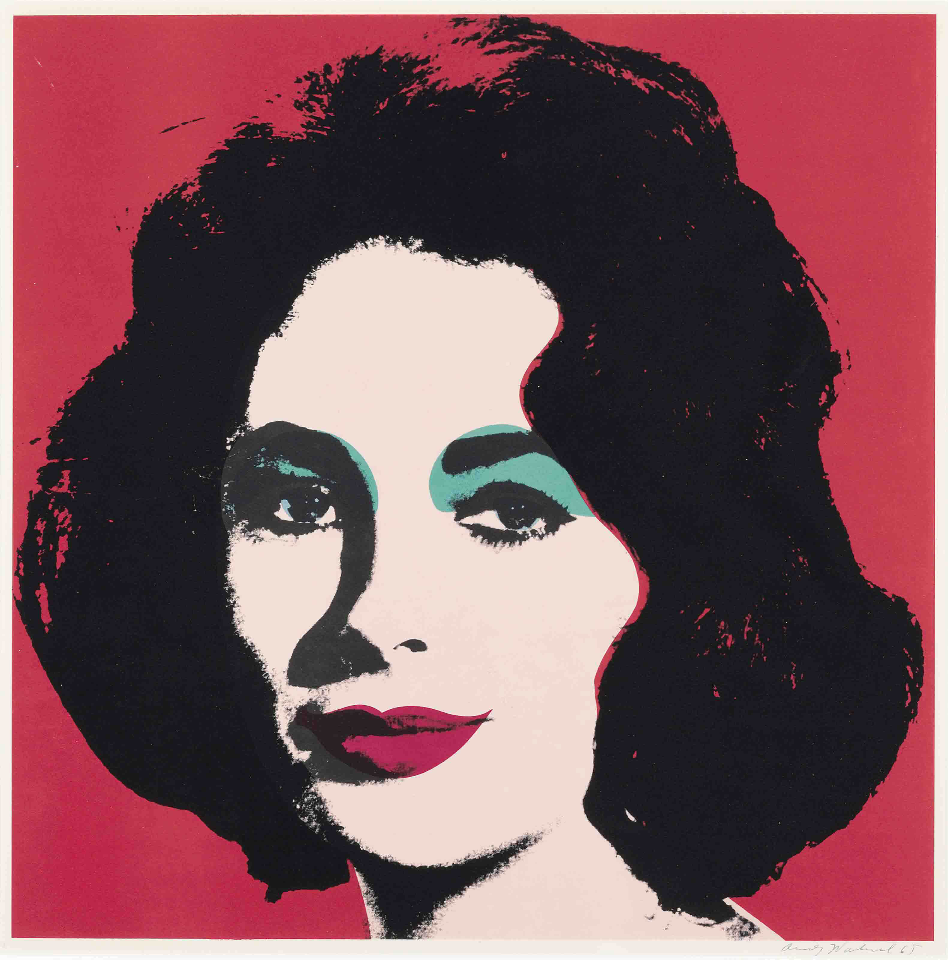 Andy Warhol — Лиз (F. & S. II.7)