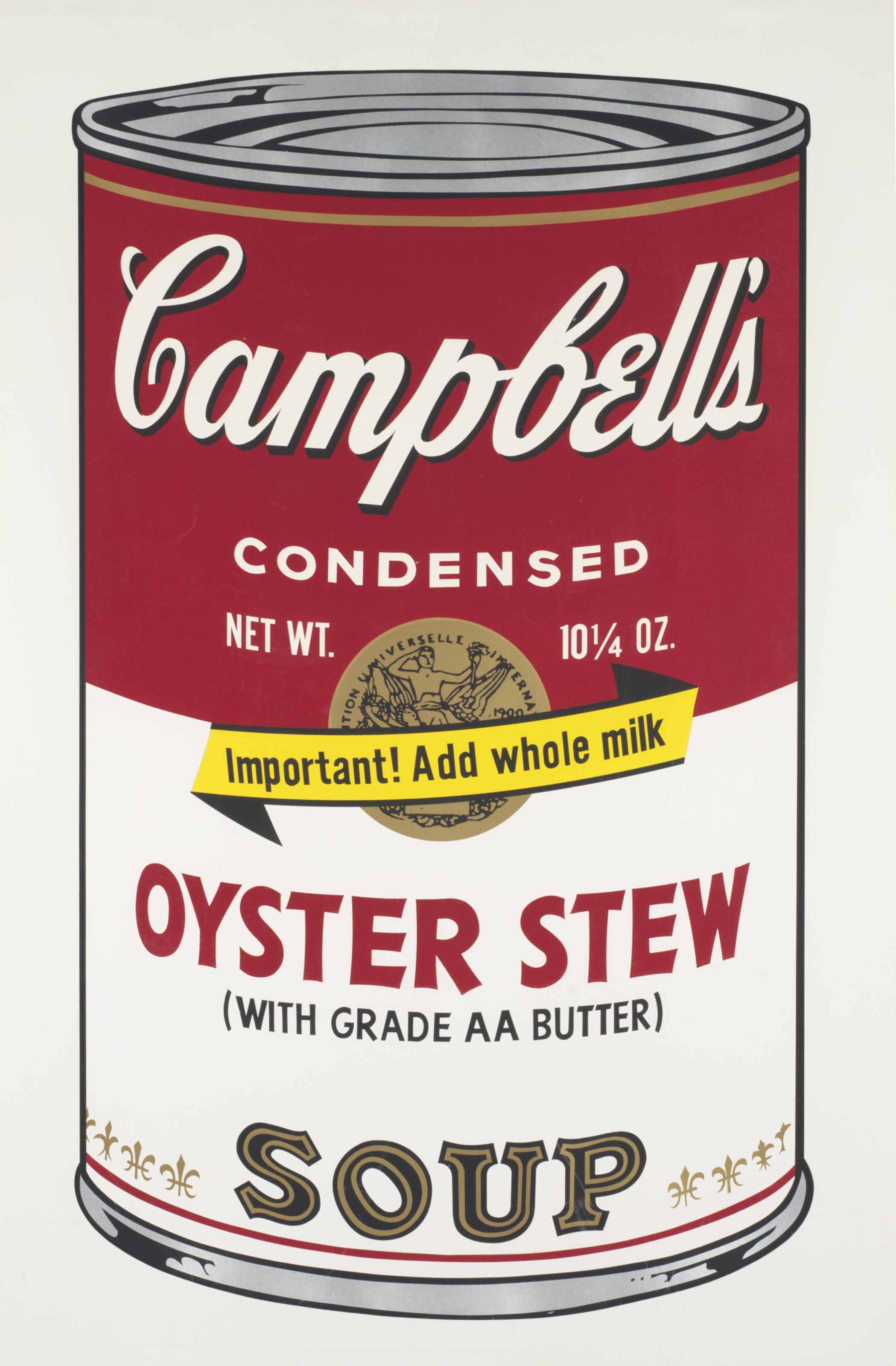 Andy Warhol — Рагу из устриц от Campbell's Soup II