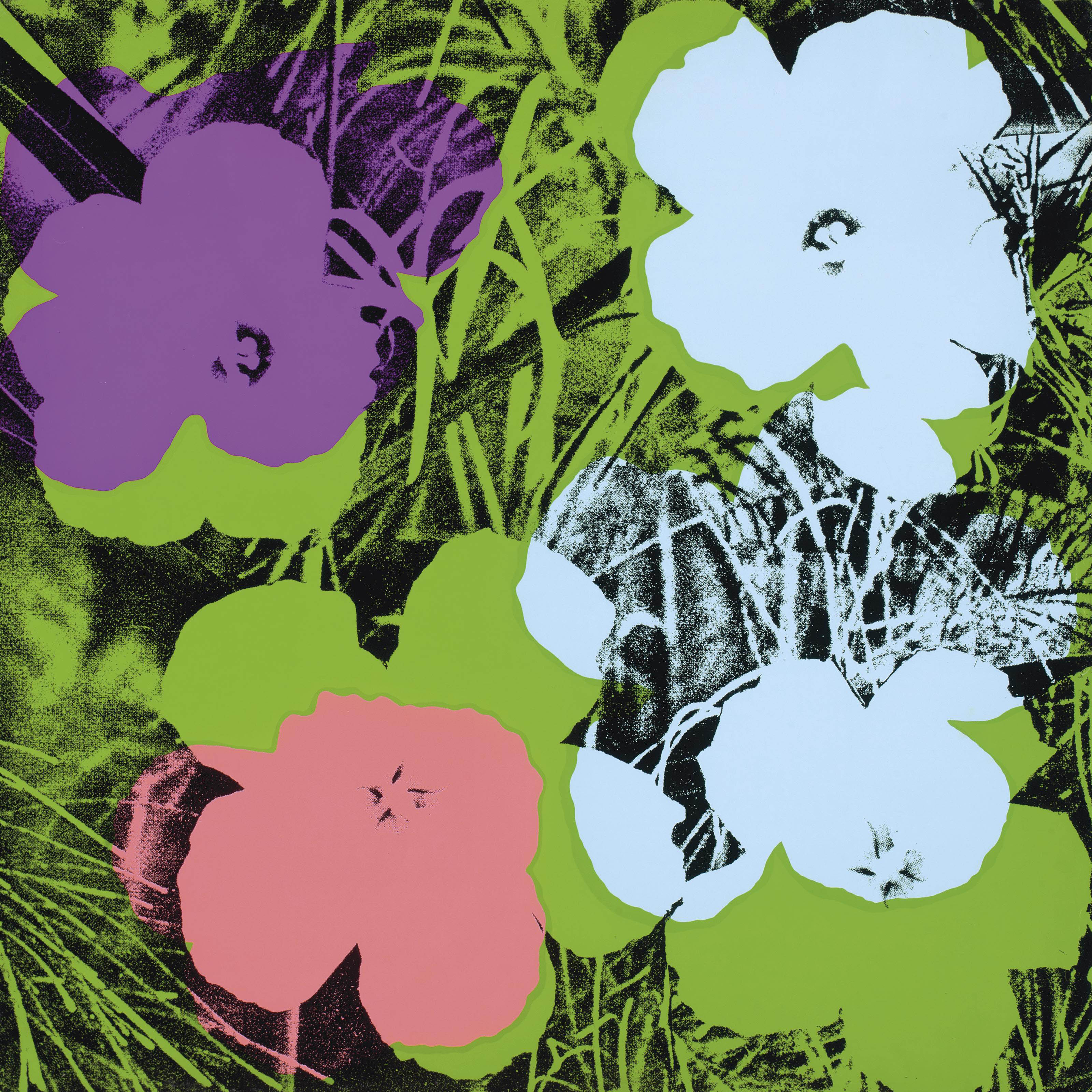 Andy Warhol — Цветы : одна тарелка (F. & S. II.64)