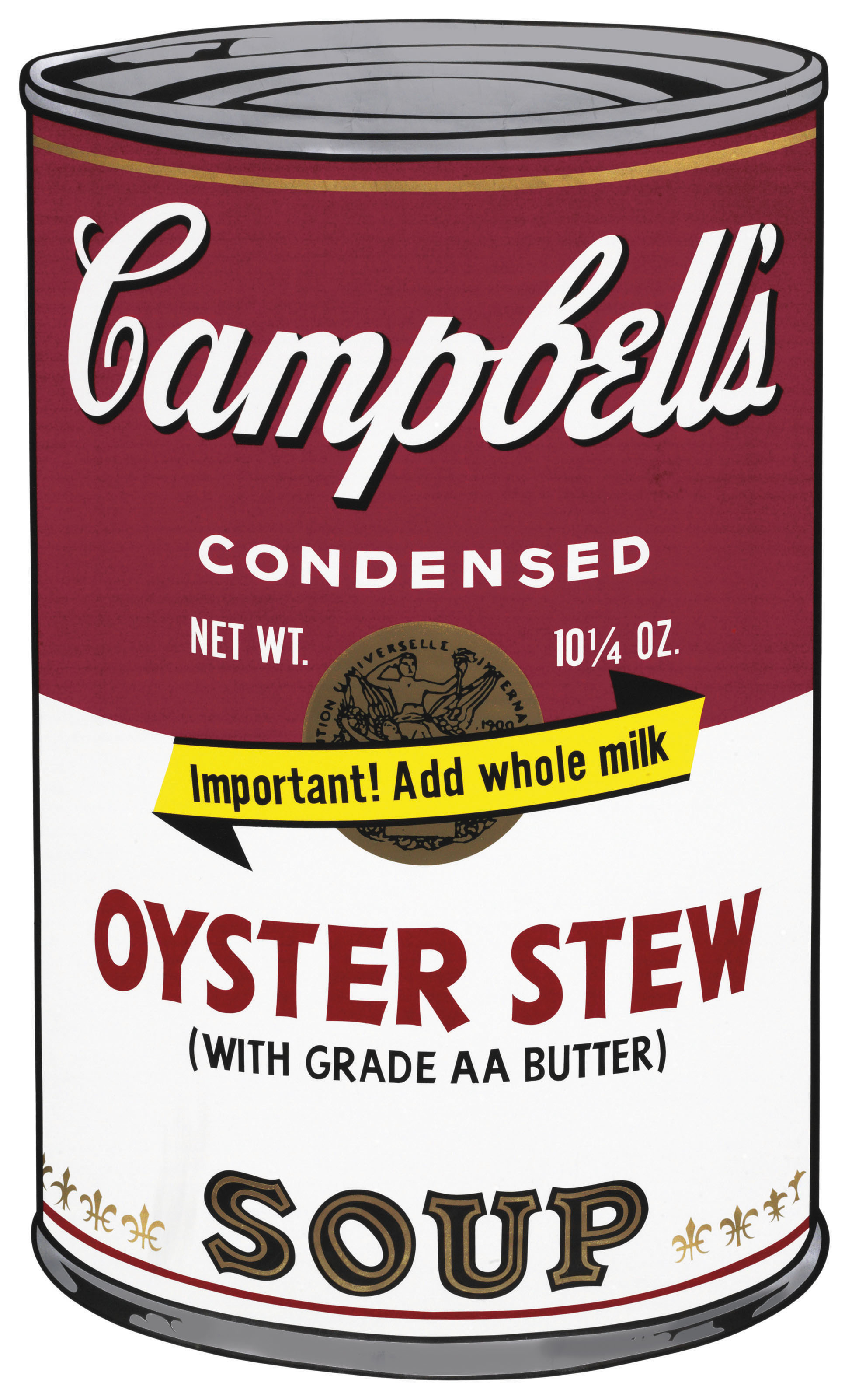 Andy Warhol — Рагу из устриц от Campbell's Soup II