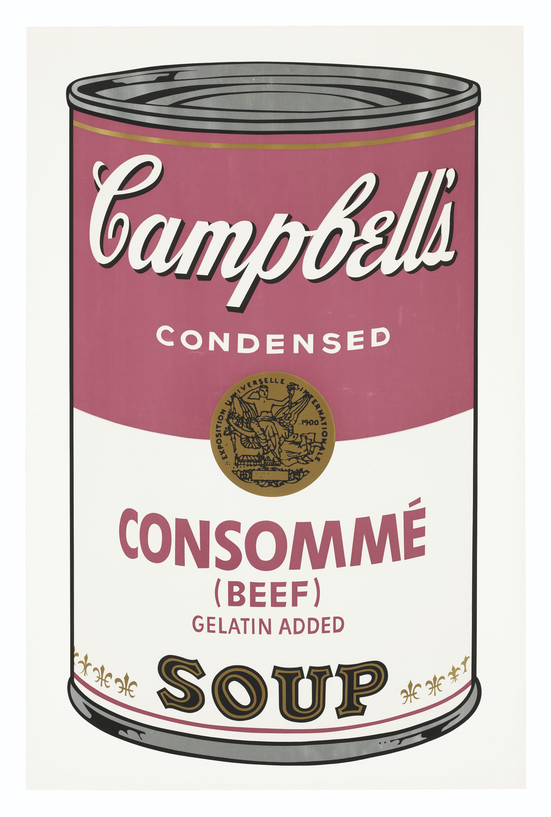 Andy Warhol — Консоме из говядины, приготовленное в Campbell's Soup I