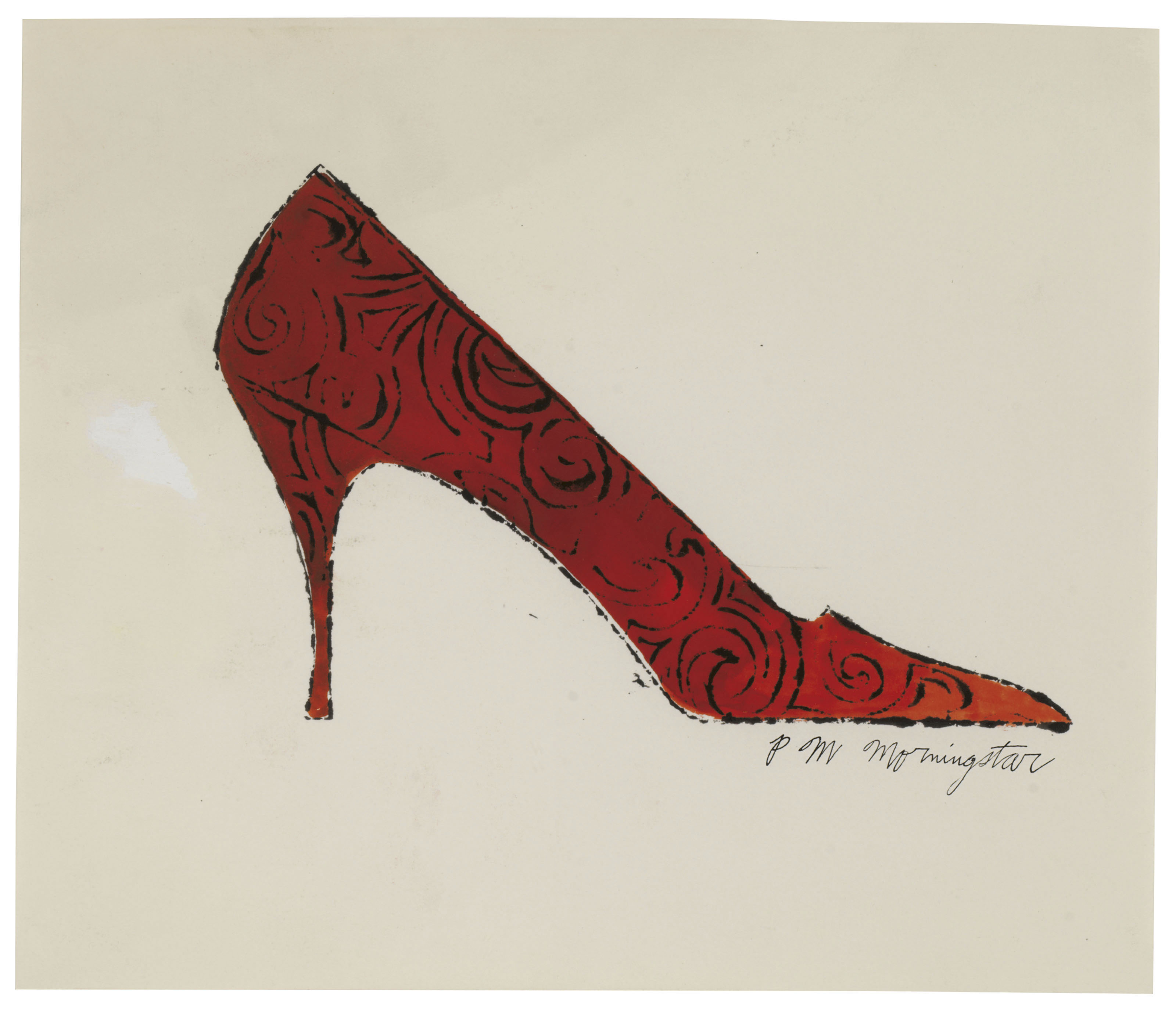 Andy Warhol — Туфля "Утренняя звезда"