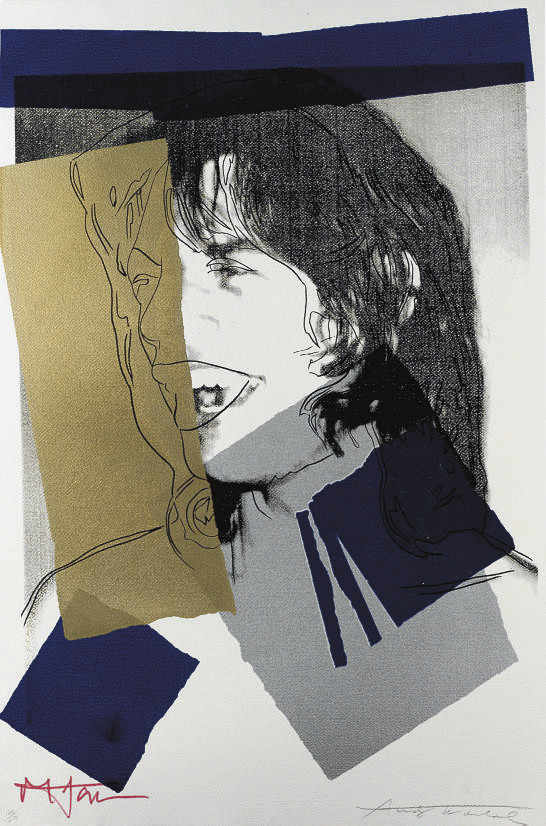 Andy Warhol — Мик Джаггер (F.&.S. II. 142)