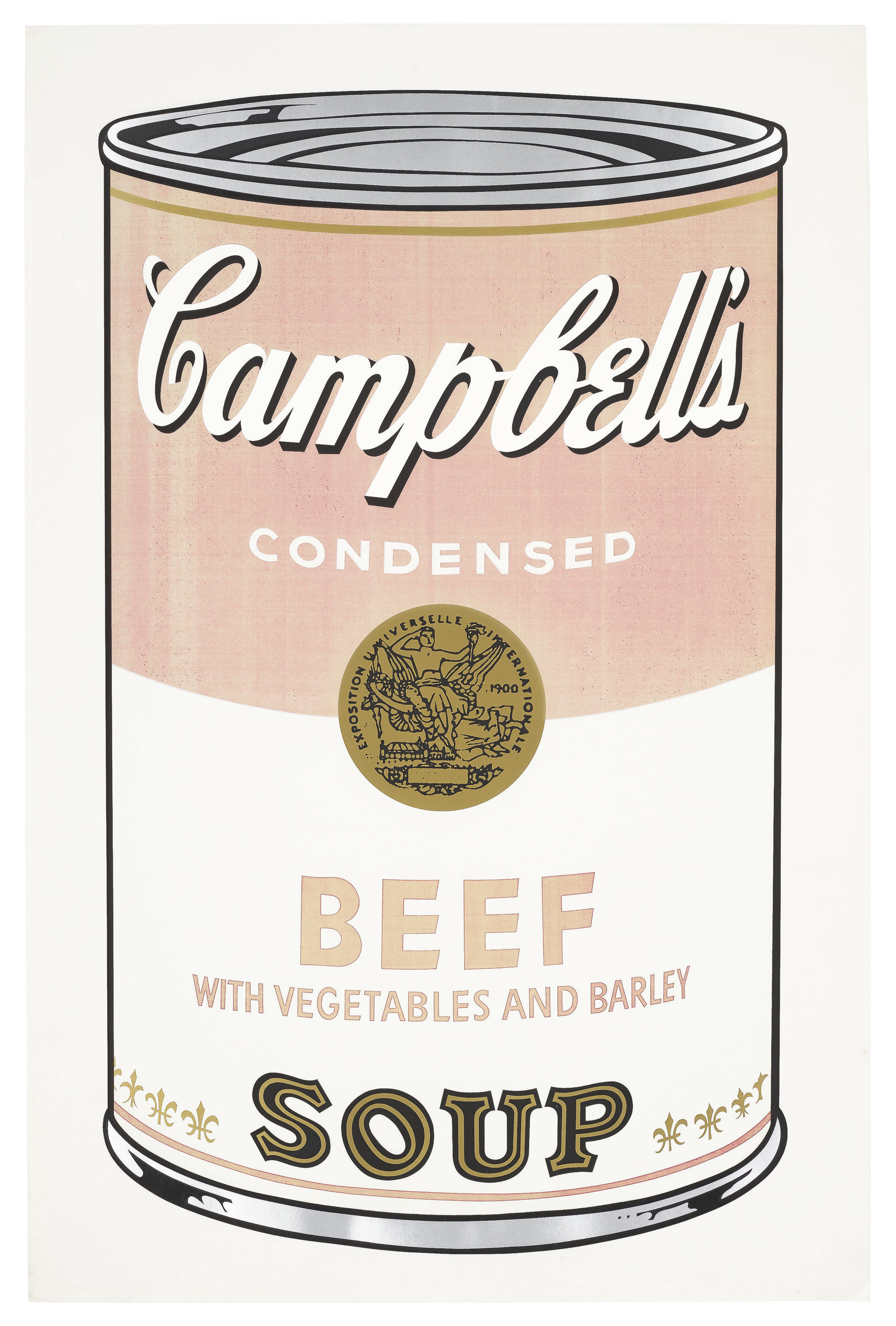 Andy Warhol — Говяжий суп, приготовленный в Campbell's Soup I