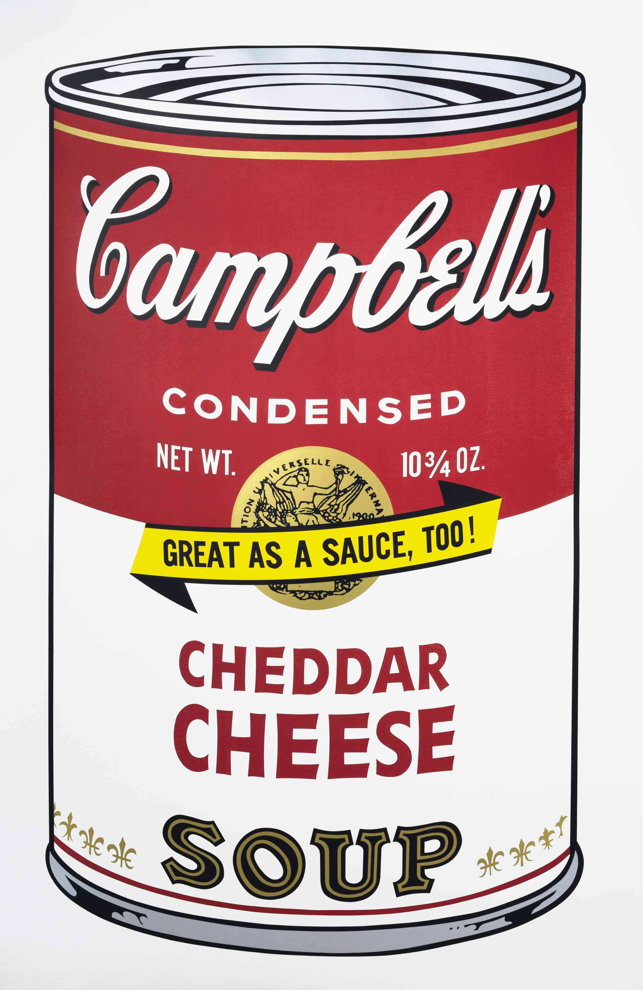 Andy Warhol — Сыр чеддер, от: Campbell's Soup II