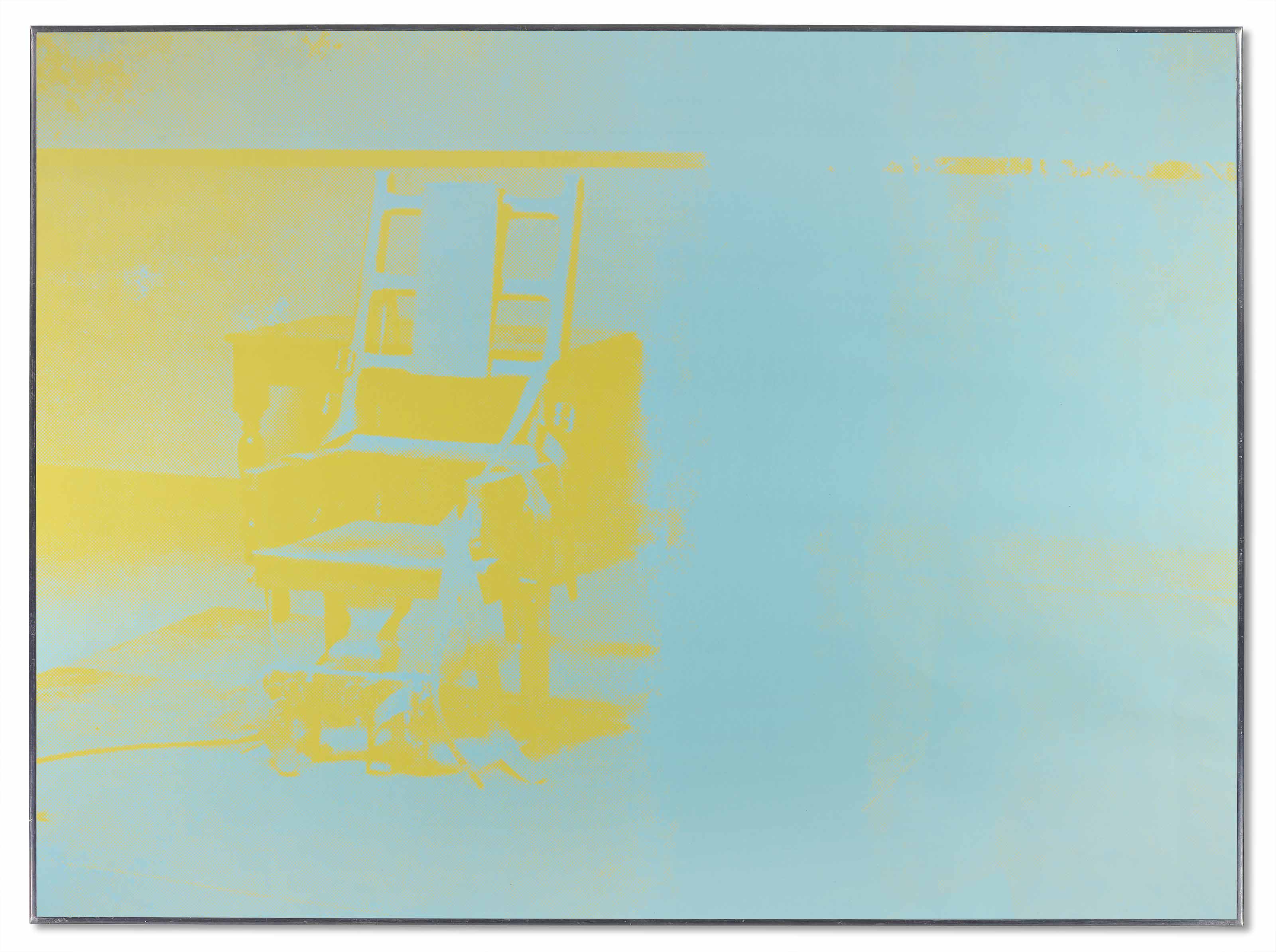Andy Warhol — Электрические стулья: одна тарелка, изображение 3