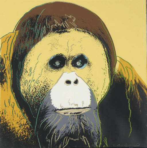 Andy Warhol — Орангутанг, представитель исчезающего вида (F. & S. 299)