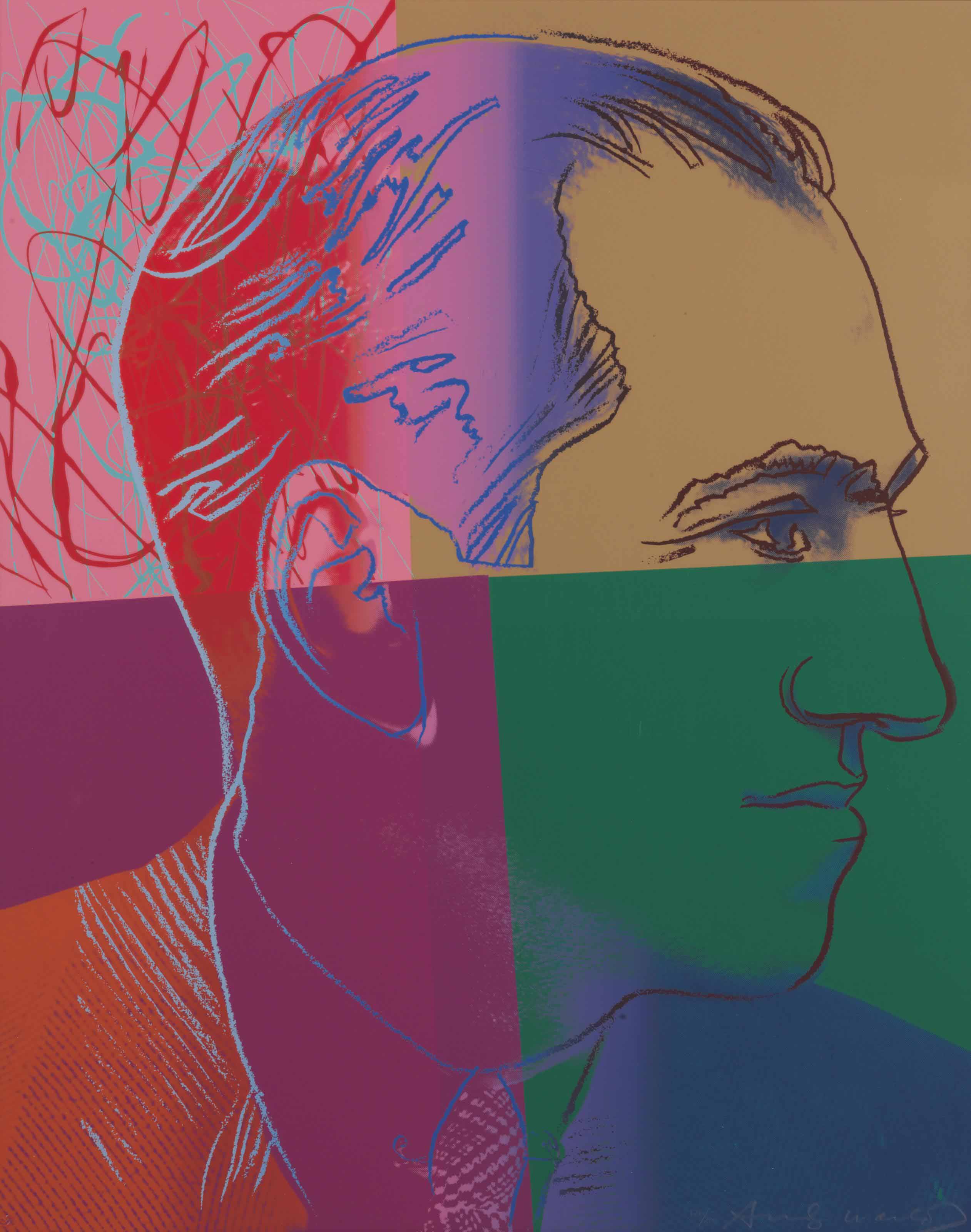 Andy Warhol — Джордж Герсуин из "Десяти портретов евреев двадцатого века"