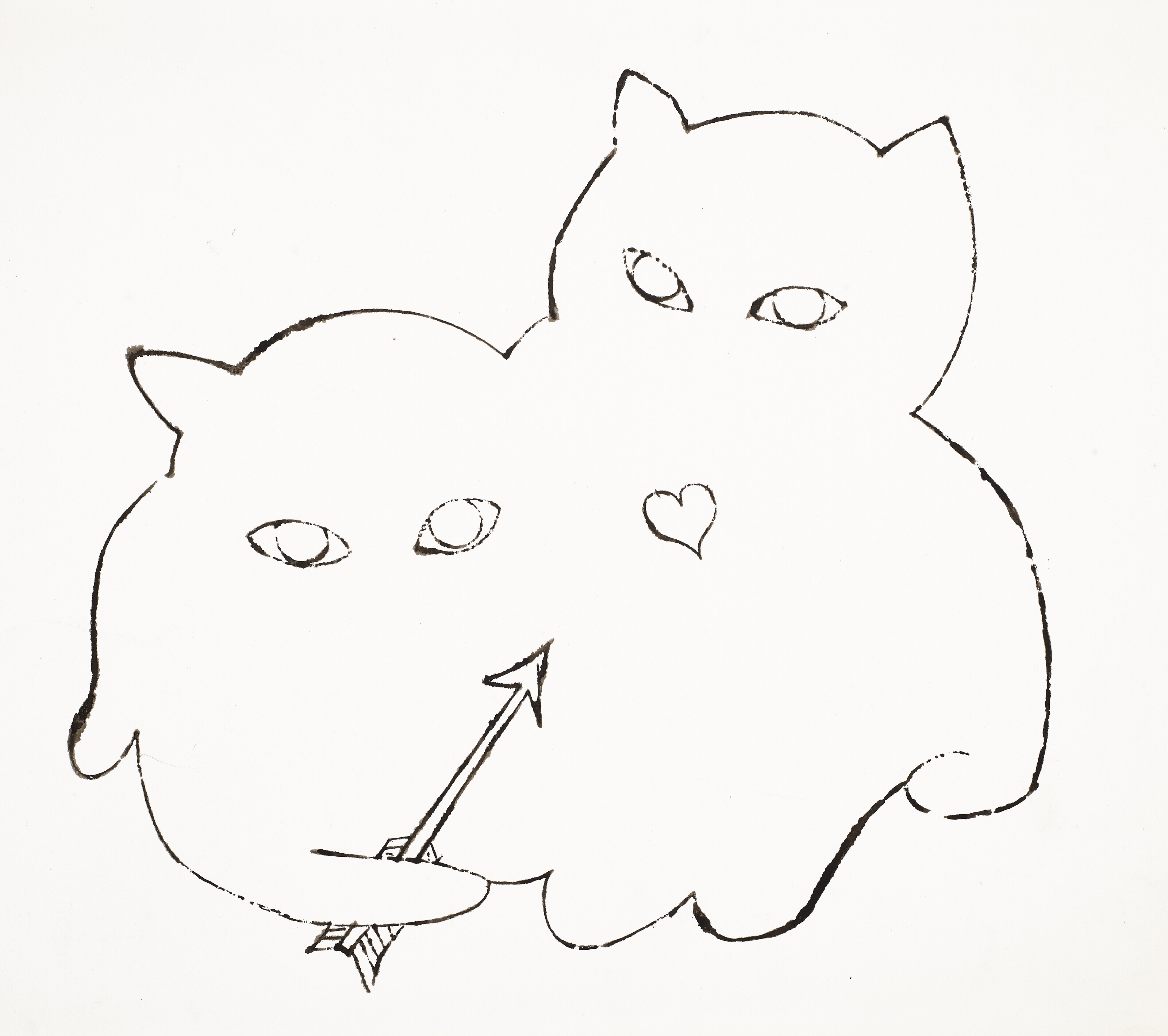 Andy Warhol — Без названия (Кошка), изображение 1