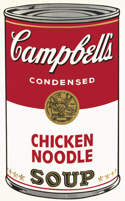 Andy Warhol — Куриная лапша от Campbell's Soup I (F. & S. II.45)
