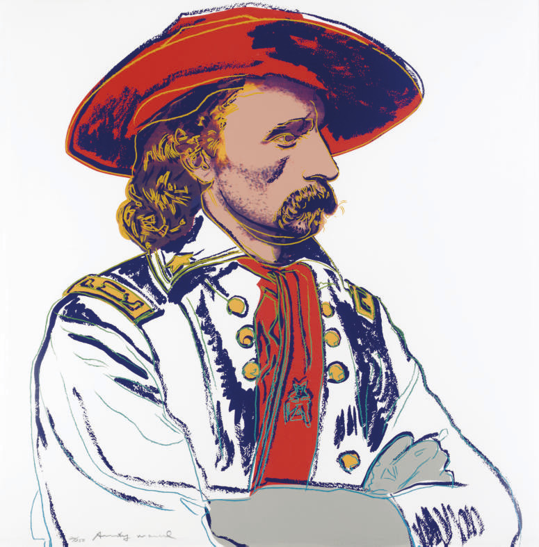 Andy Warhol — Генерал Кастер из "Ковбоев и индейцев" (F. & S. II.379)