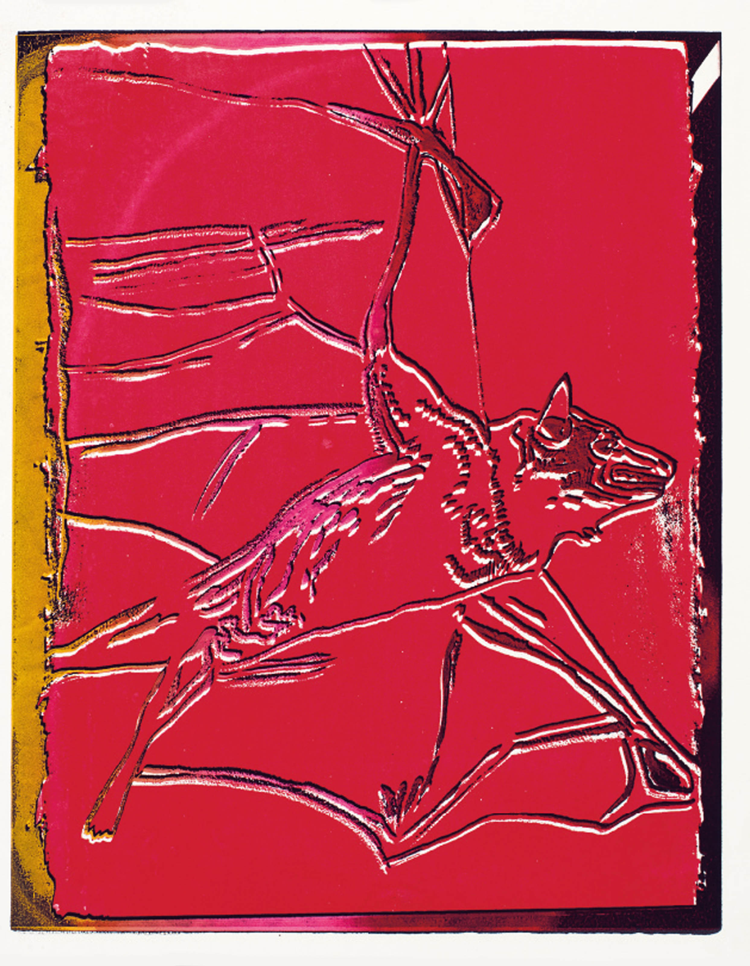 Andy Warhol — Летучие мыши, оставшиеся от исчезающих животных
