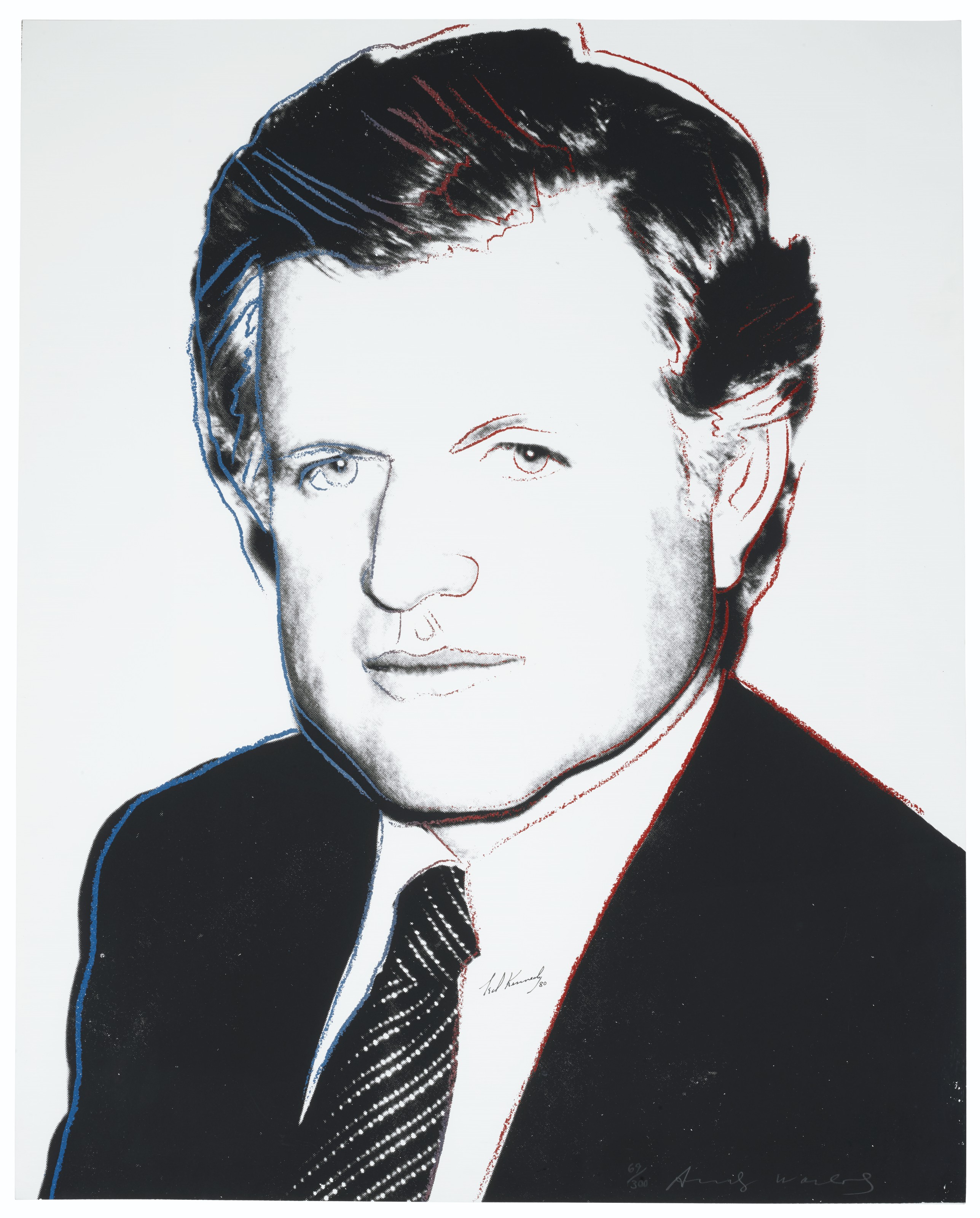 Andy Warhol — Эдвард Кеннеди