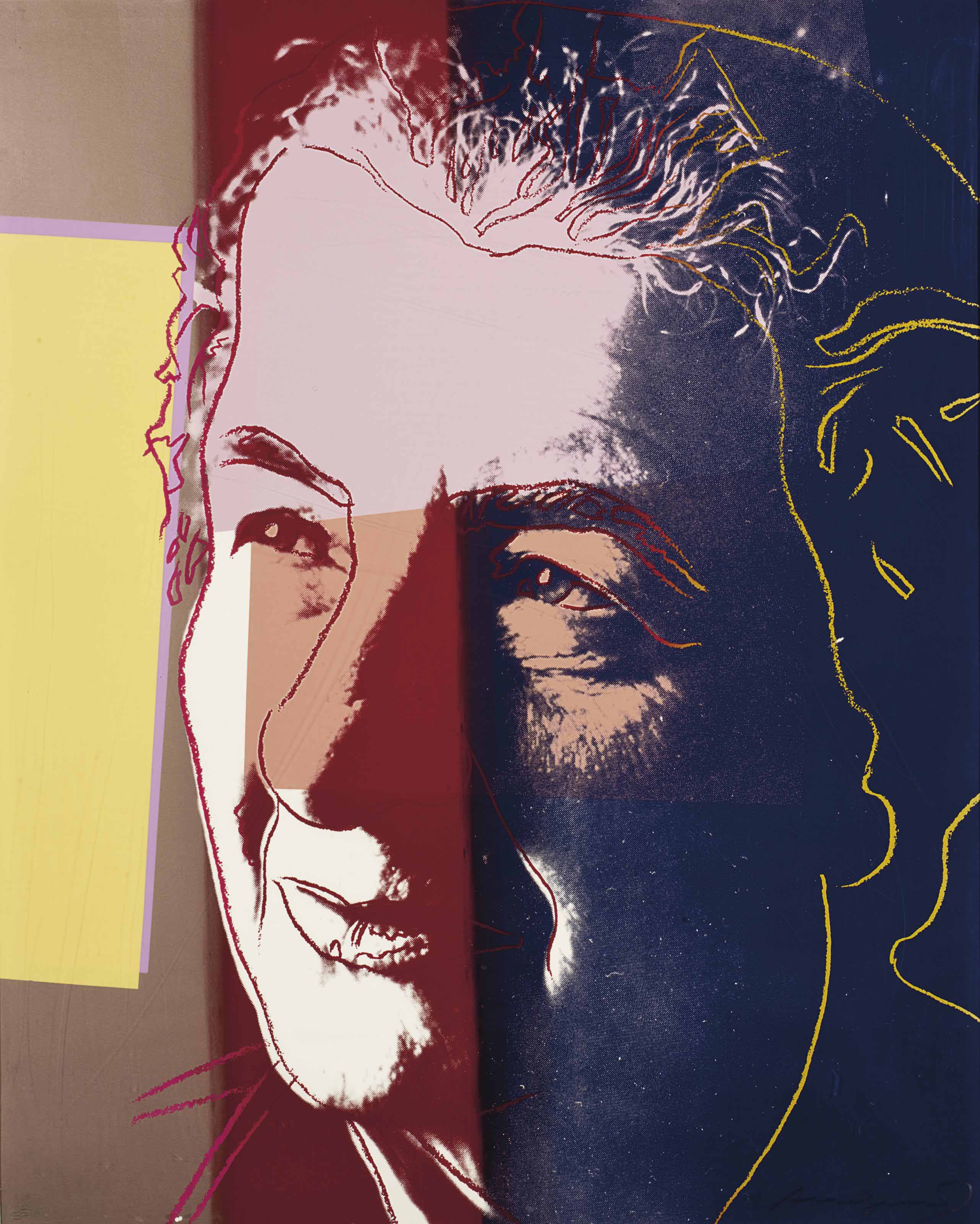 Andy Warhol — Голда Меир, из "Десяти портретов евреев двадцатого века" (F. & S. II.233)
