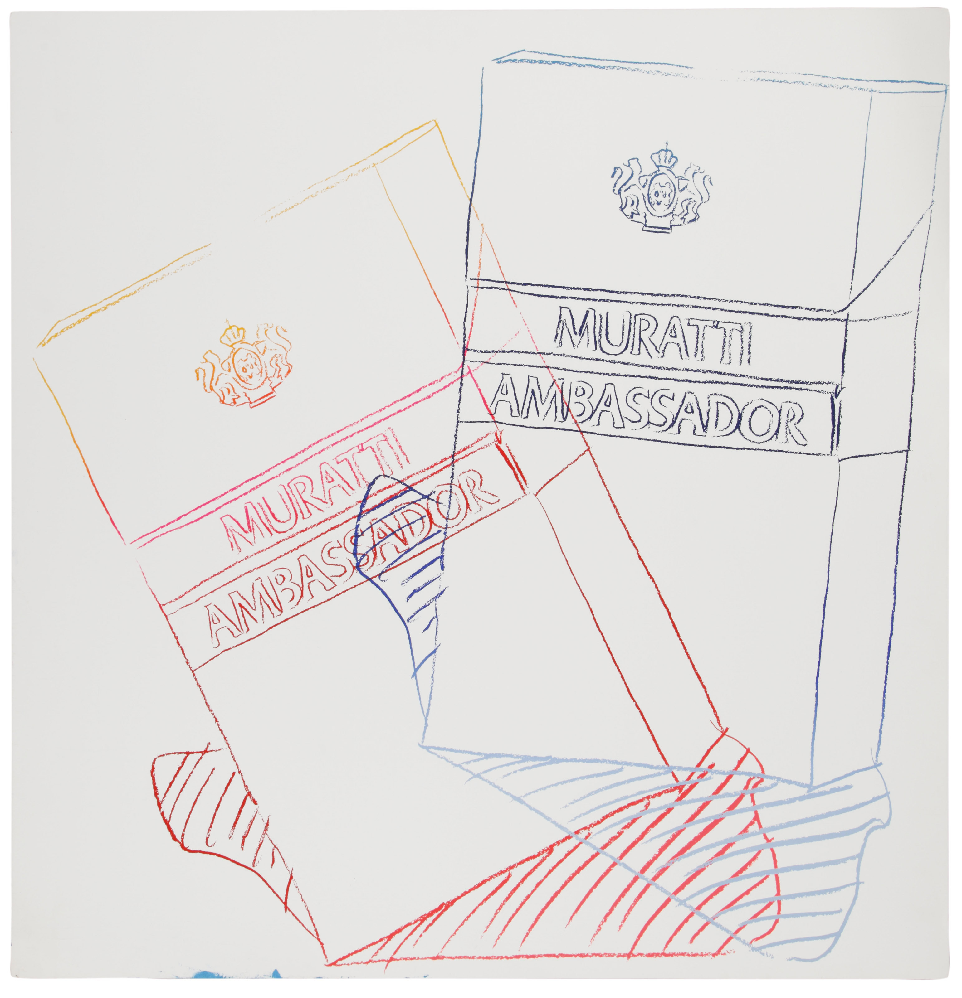 Andy Warhol — Посол Муратти (см. F. & S. III.27)
