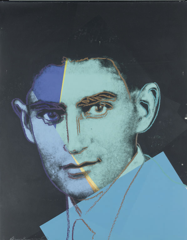 Andy Warhol — Франц Кафка, из "Десяти портретов евреев двадцатого века" (F. & S. 226)