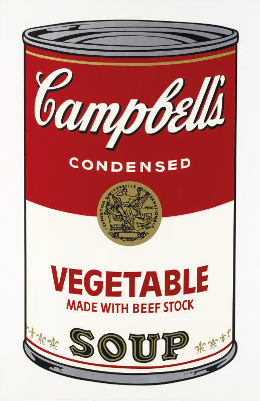 Andy Warhol — Овощное блюдо из первого супа Campbell's (F. & S. II.48)
