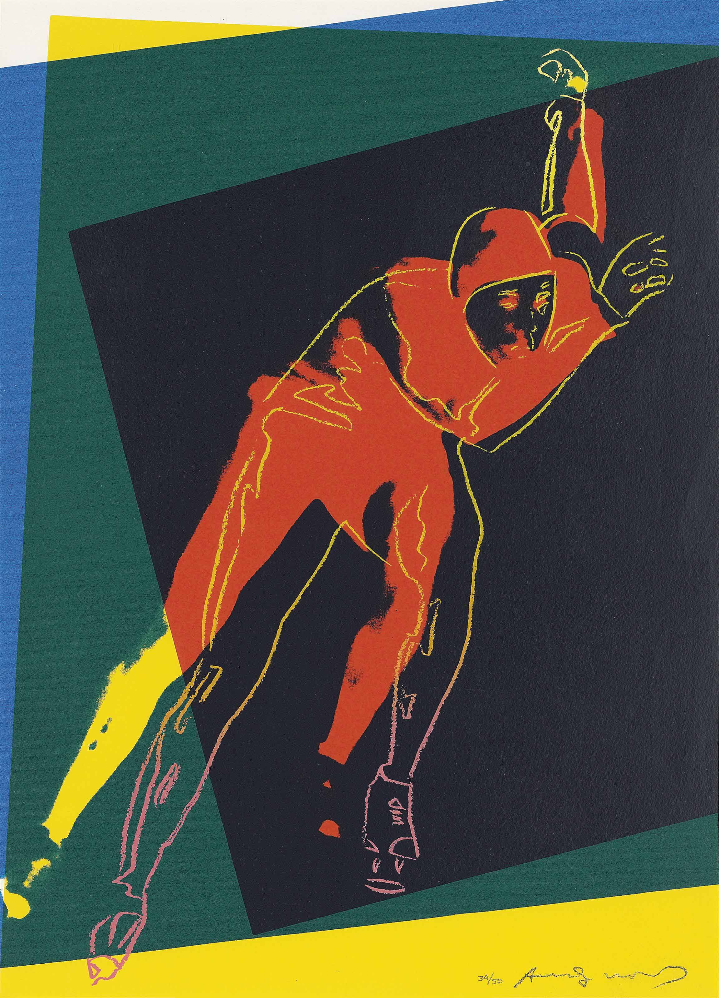 Andy Warhol — Конькобежец