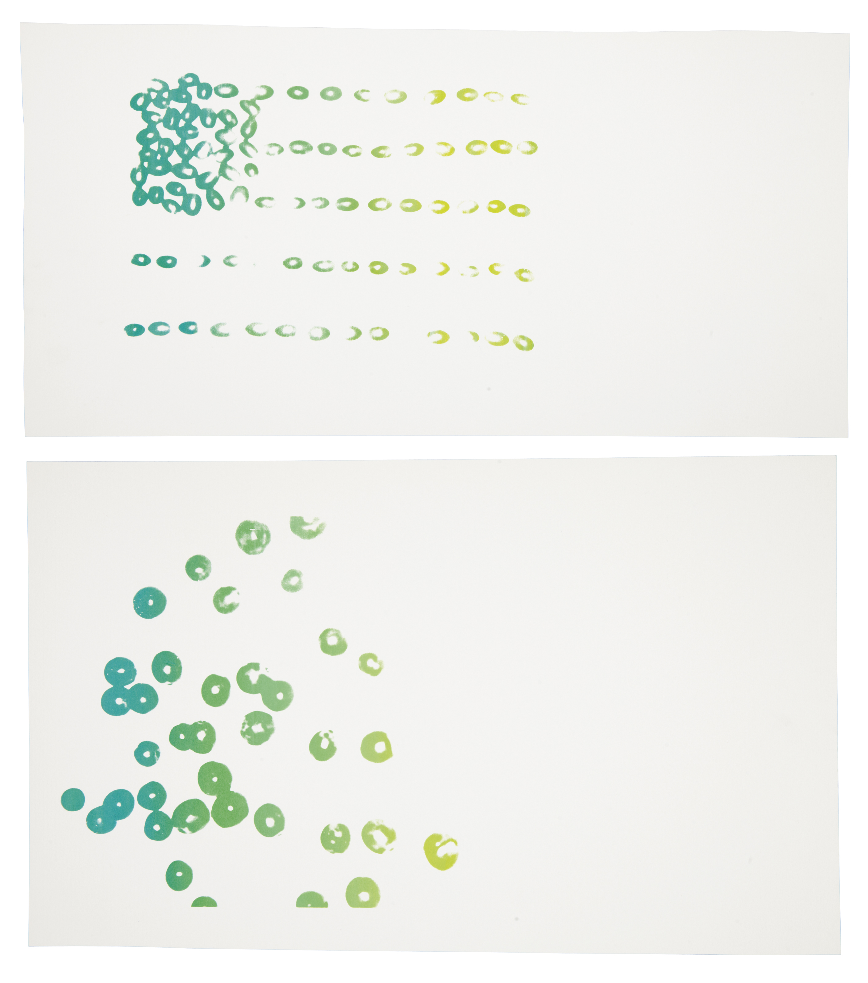 Andy Warhol — Кювезон Шардоне: две тарелки (см. раздел F. и S. III.6)