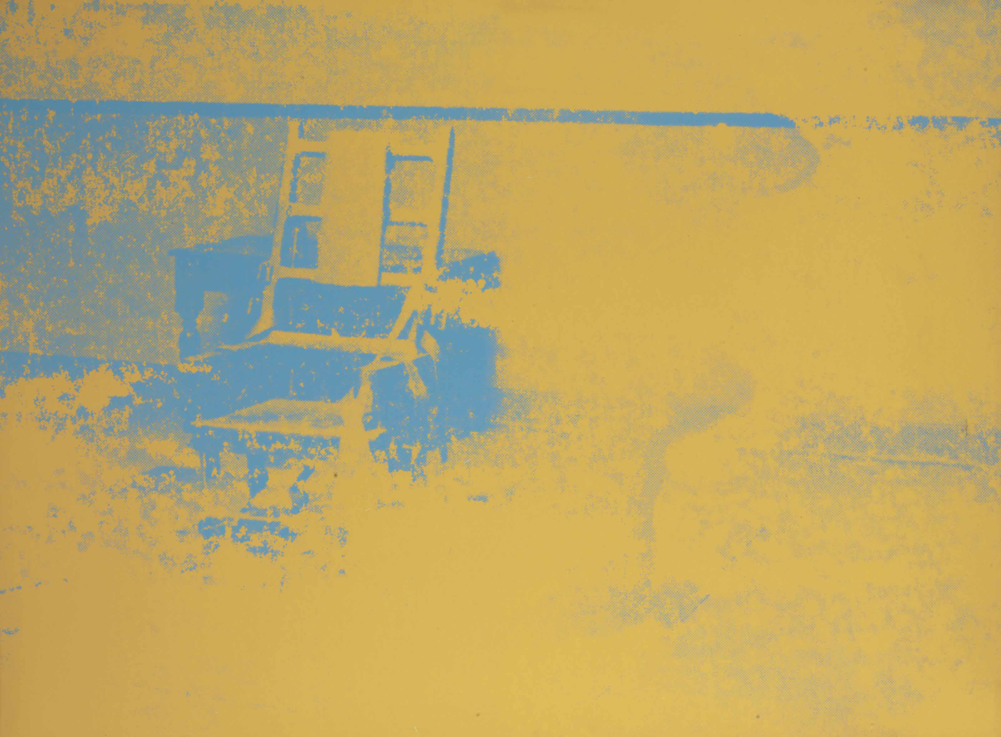 Andy Warhol — Электрический стул : один отпечаток