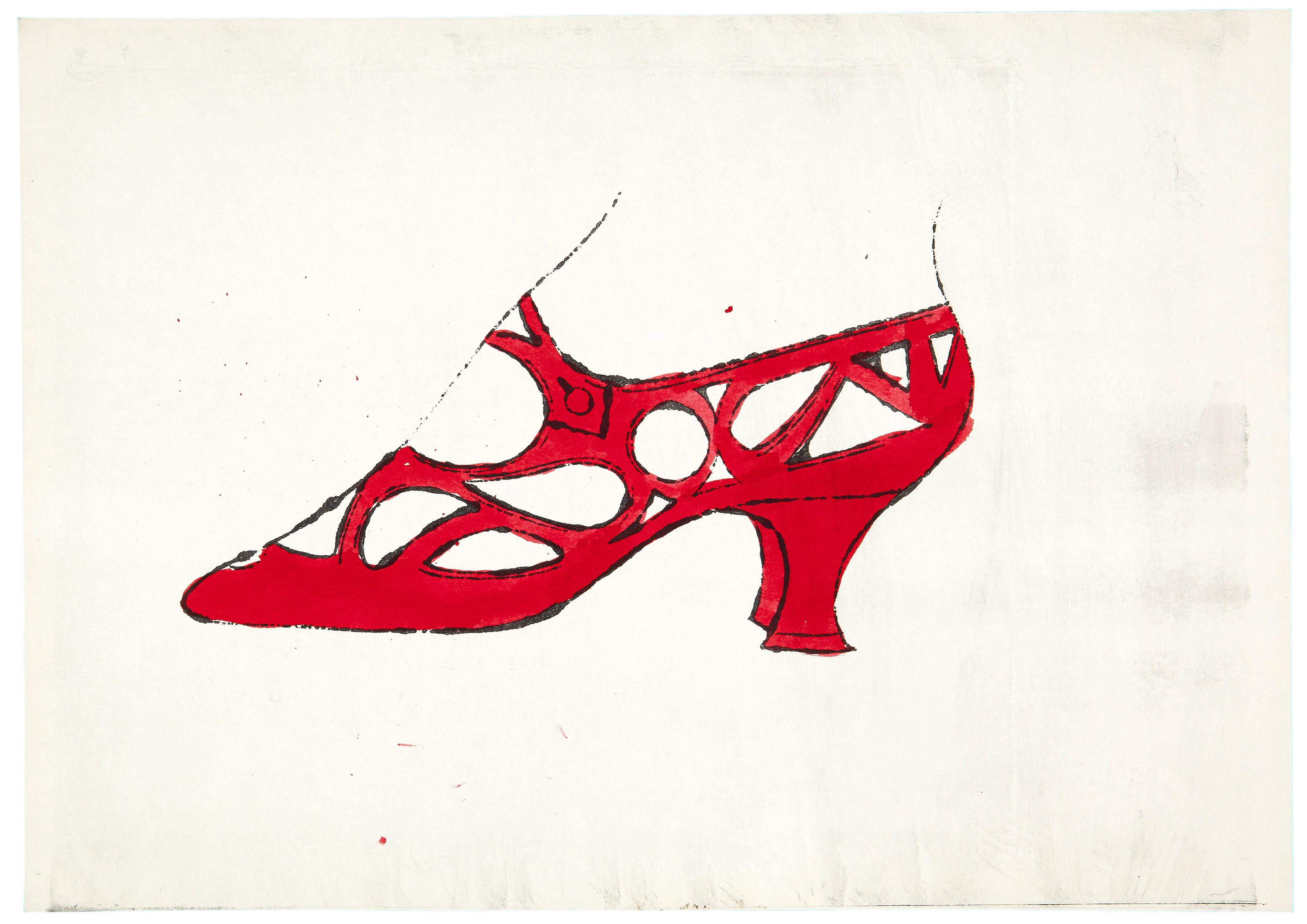 Andy Warhol — Для исследования обуви: одна пластина (см. F. & S. IV.73A)