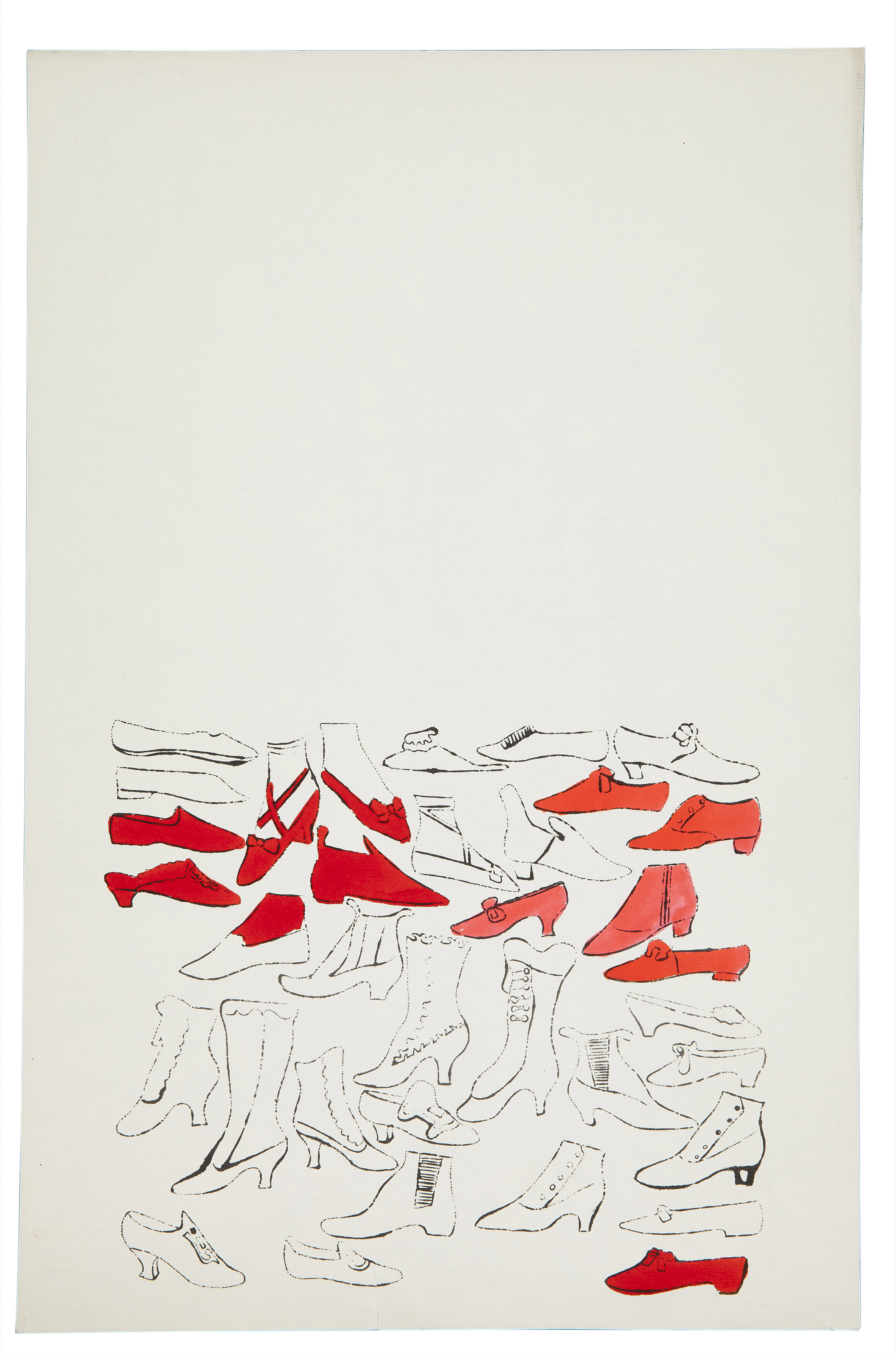 Andy Warhol — В рамках исследования качества обуви (см. F. & S. IV.69A - 84A)