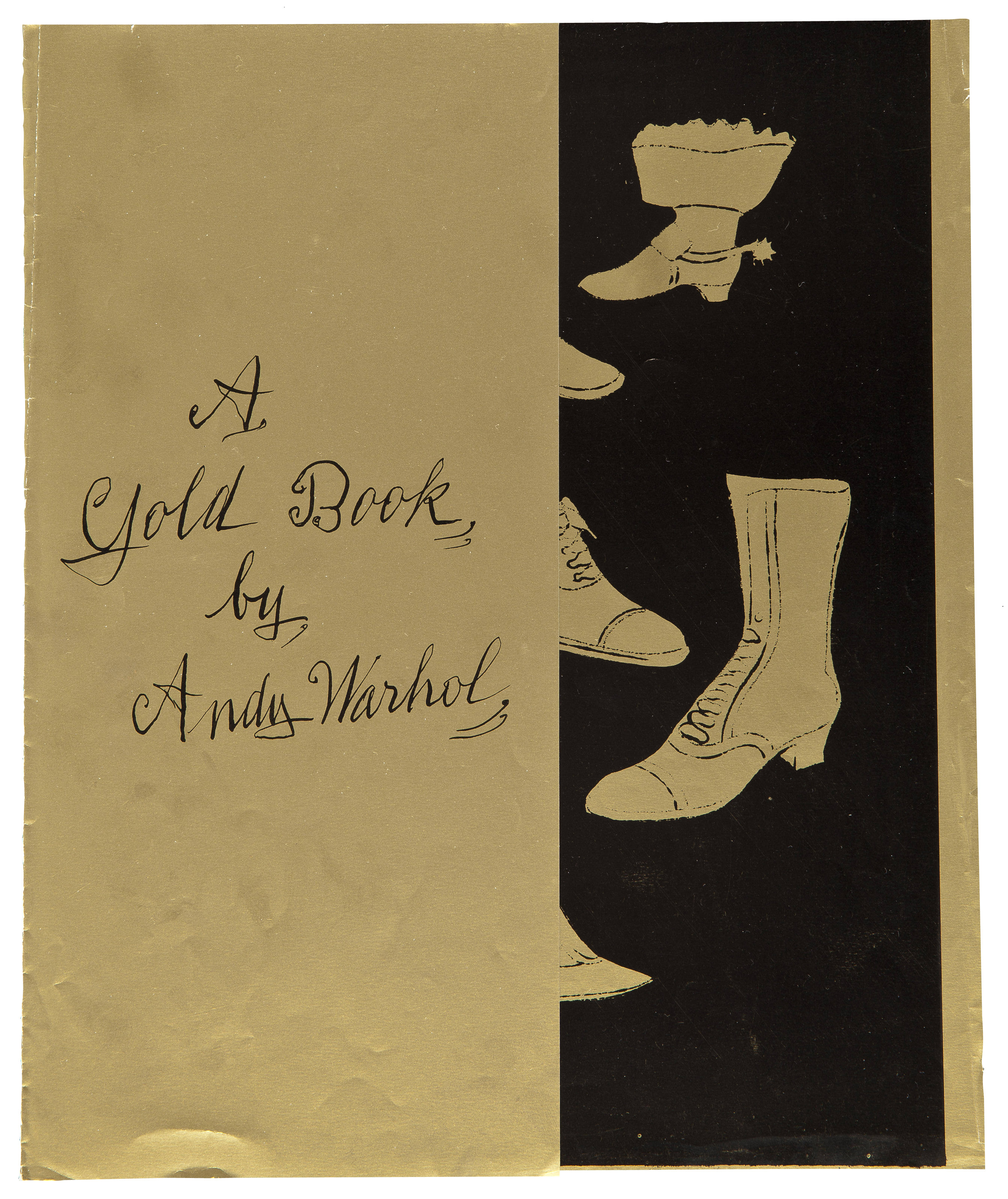 Andy Warhol — Золотая книга: две пластины (см. F. & S. IV.124 и титульный лист)