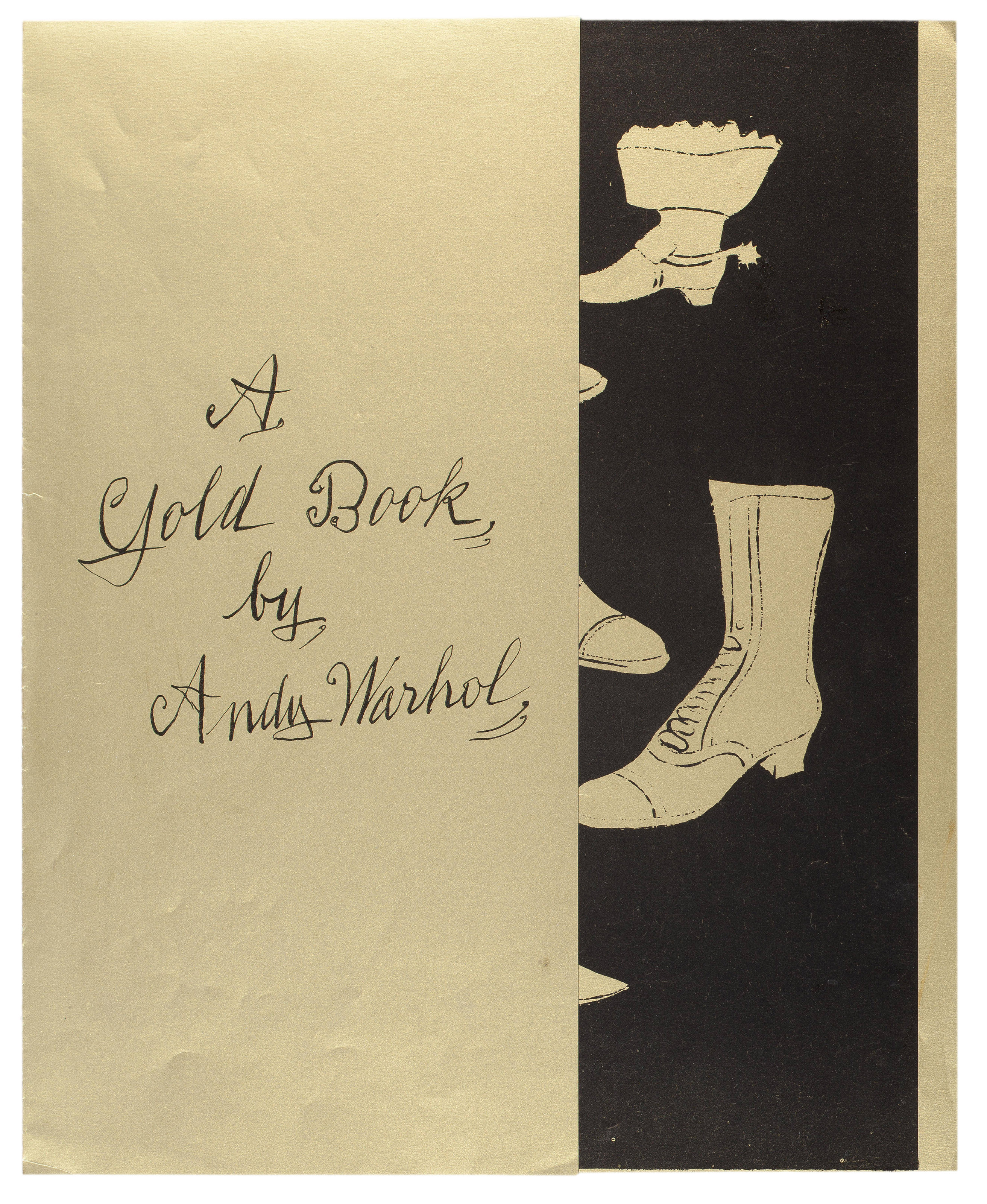 Andy Warhol — Золотая книга: две пластины (см. F. & S. IV.124 и титульный лист)