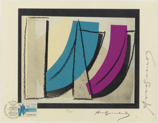 Andy Warhol — Штамп ООН (F. & S. 185)