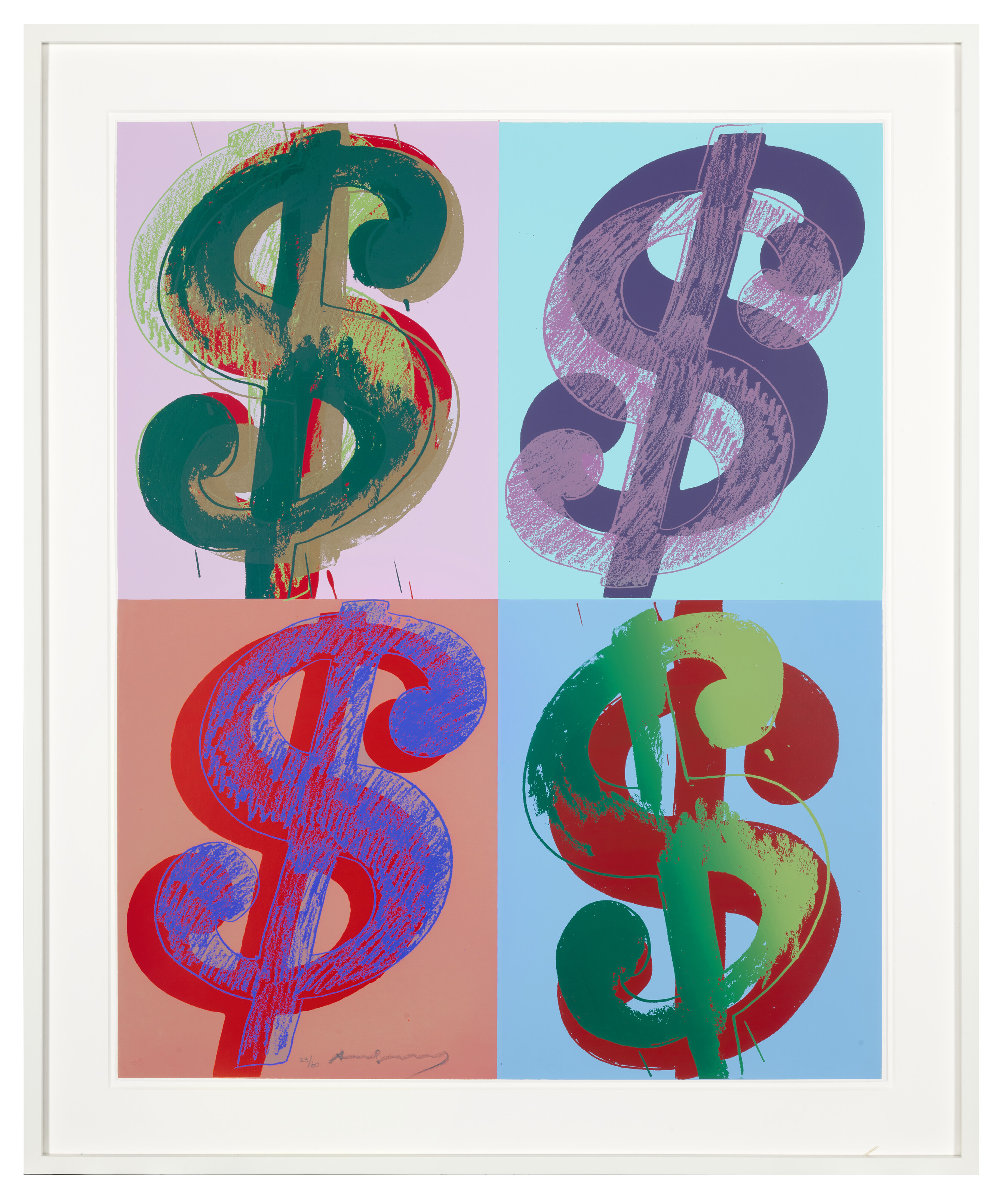 Andy Warhol — $ (Квадрант) : один отпечаток, изображение 2