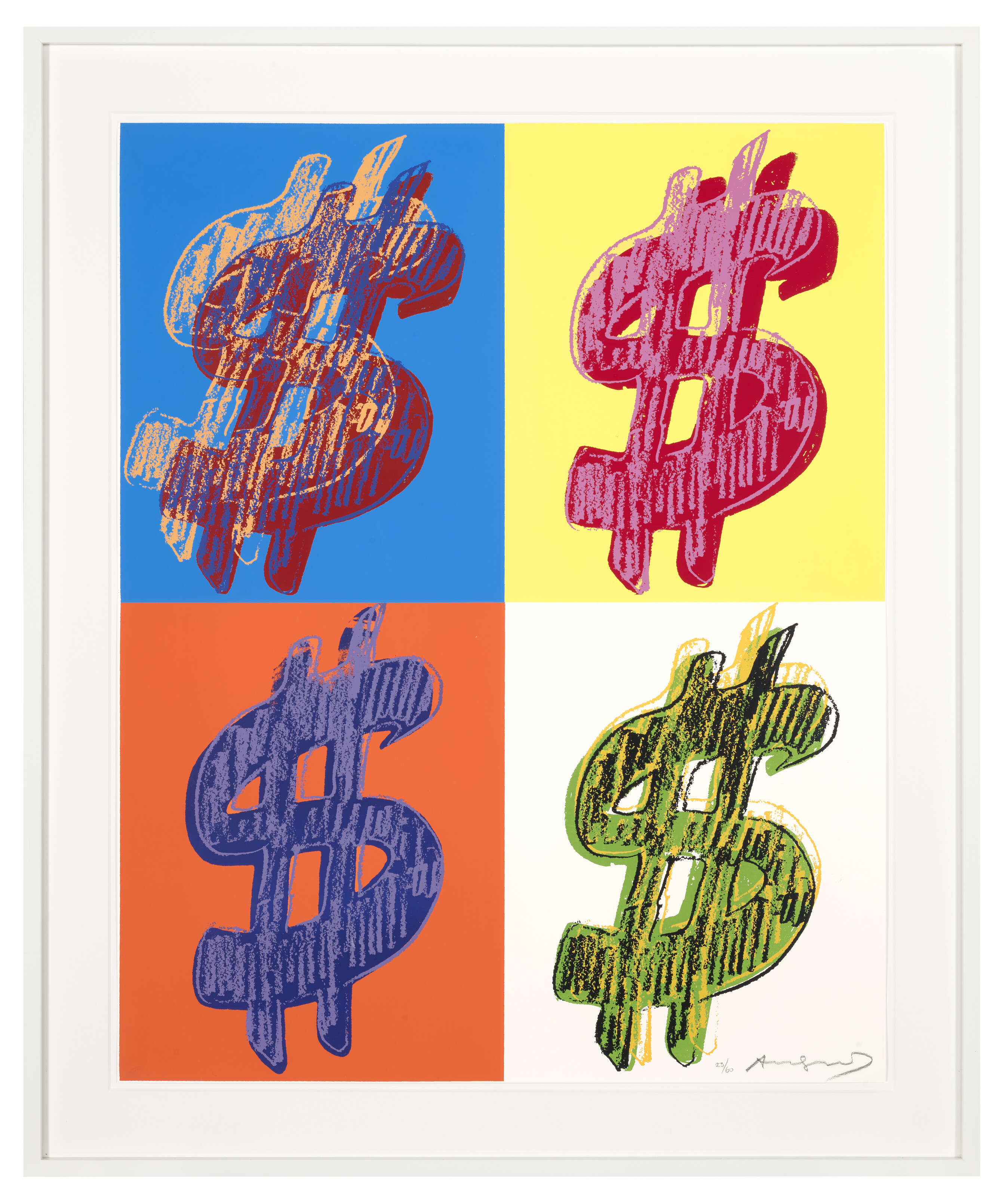 Andy Warhol — $ (Квадрант) : один отпечаток, изображение 2
