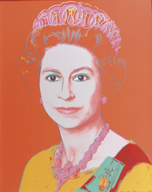Andy Warhol — Королева Елизавета II, от правящих королев (F. & S. IIB.334-337)