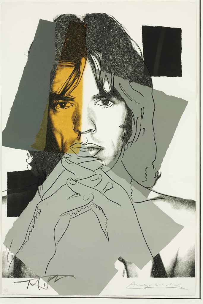 Andy Warhol — Мик Джаггер (F. & S. II.147)